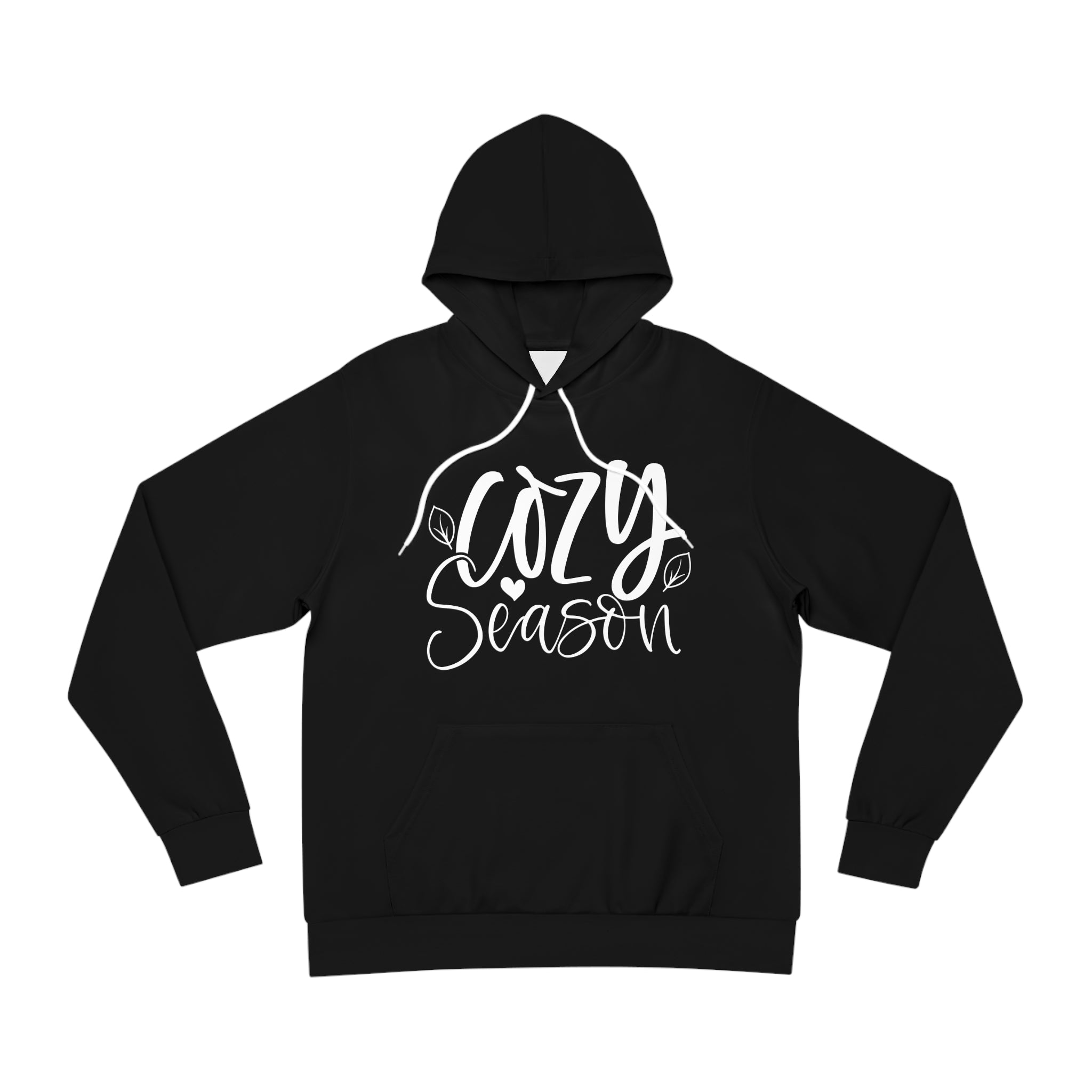 Black Cozy Season Hoodie
