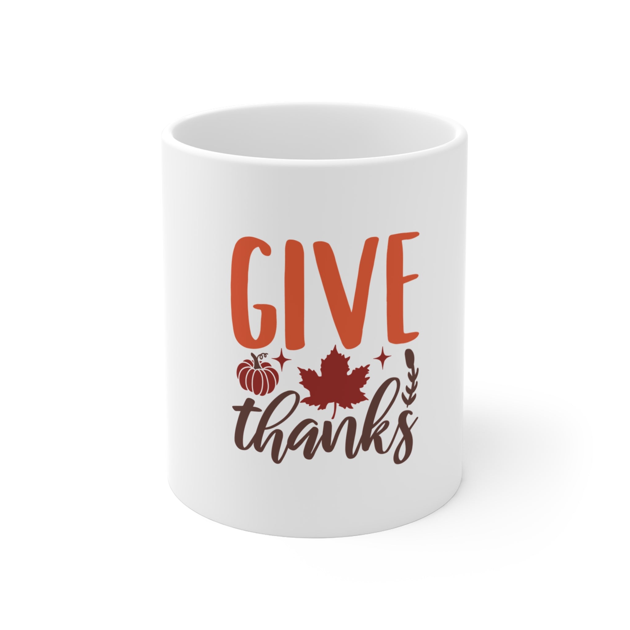 Give thanks Fall Mug 11oz