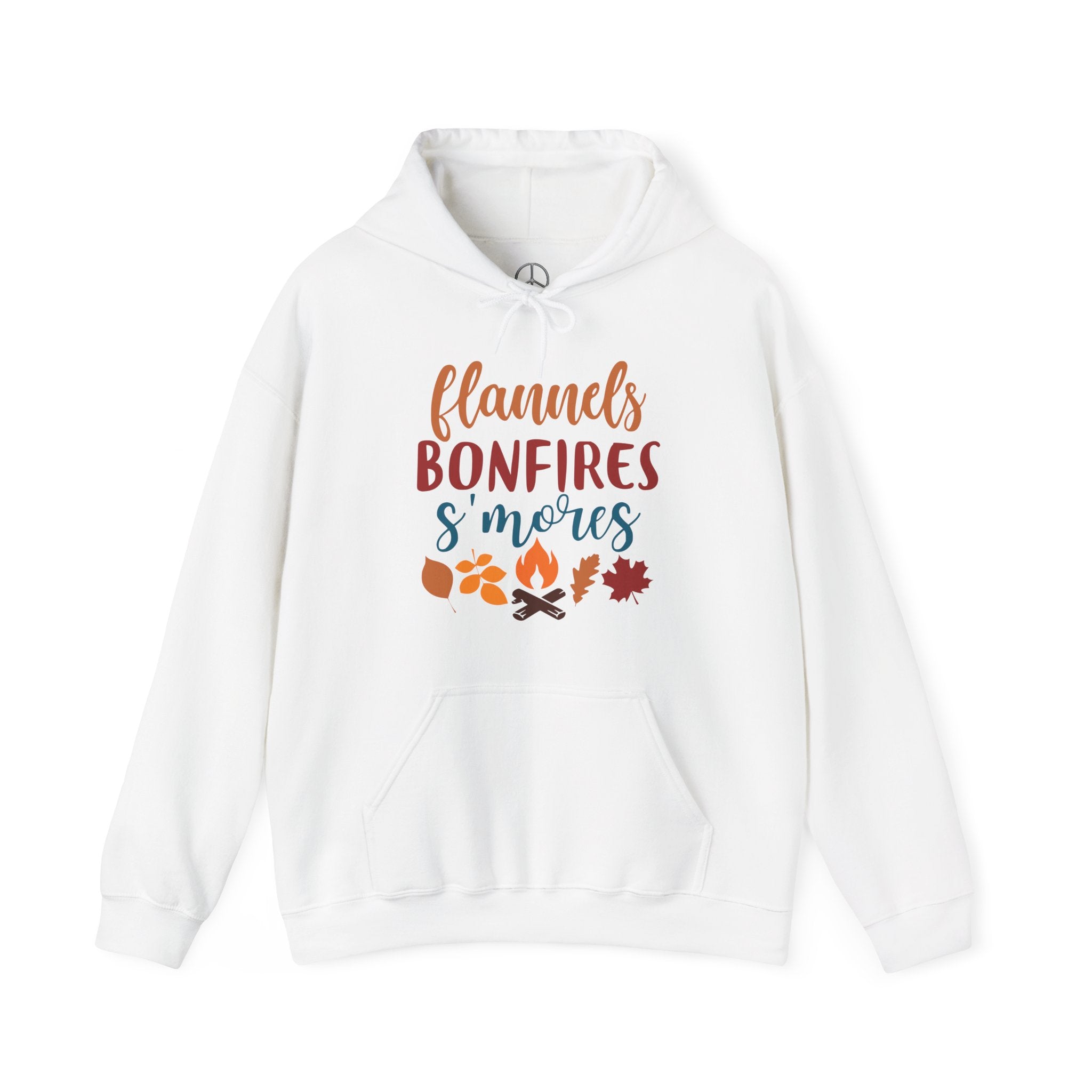 Flannel, Bonfire & S'more Hooded Sweatshirt