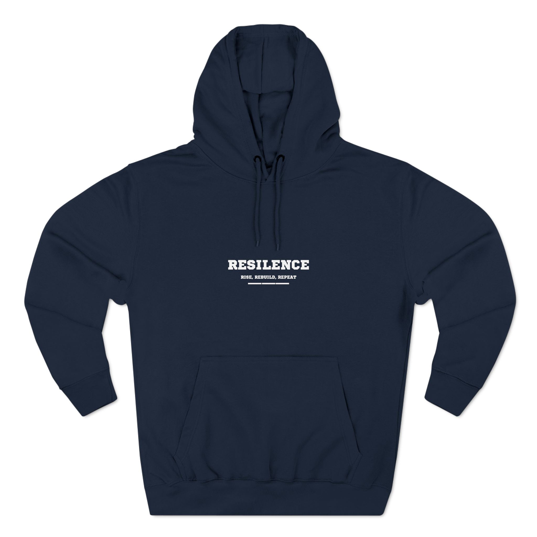 Resilence Three-Panel Fleece Hoodie