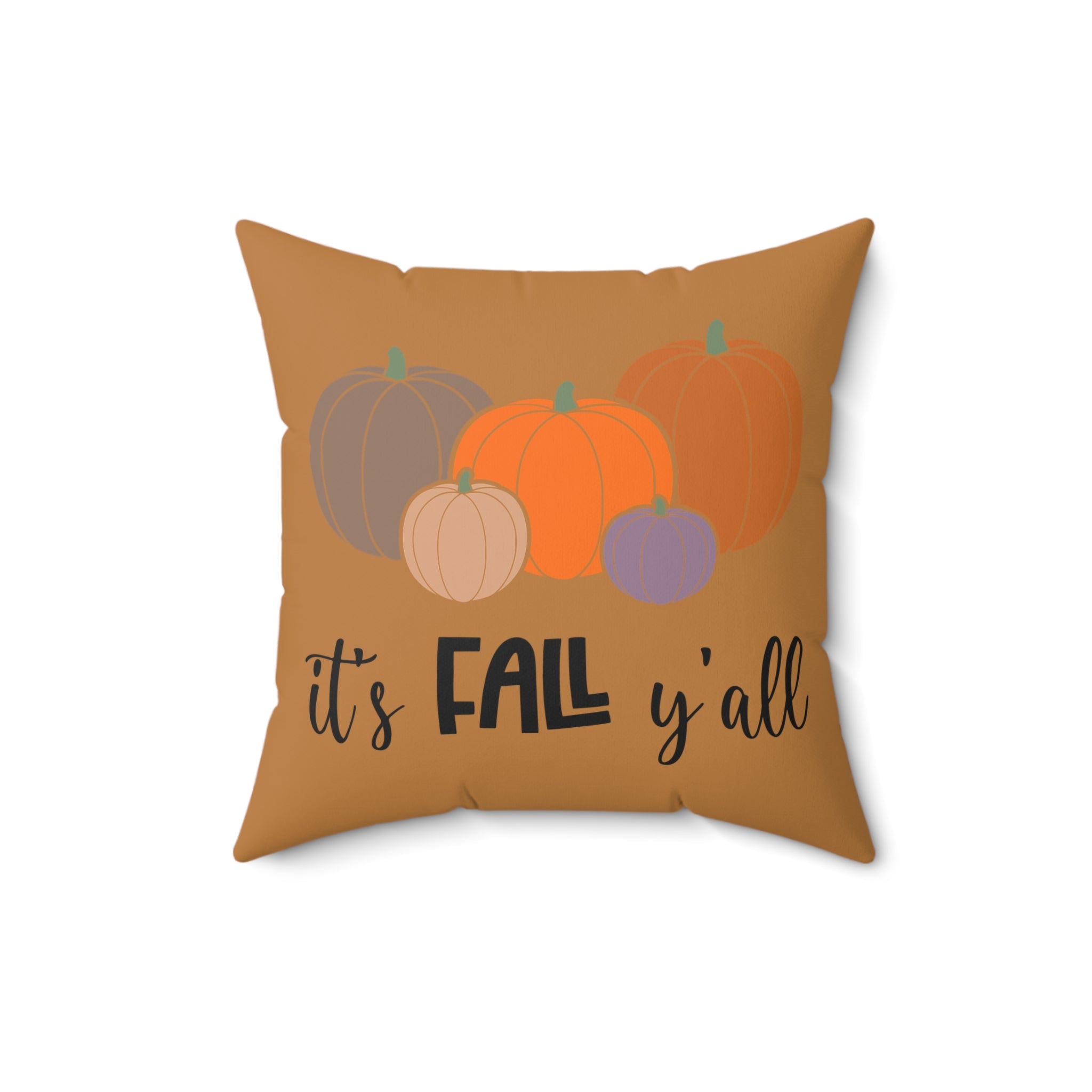 It's Fall y'all Square Pillow