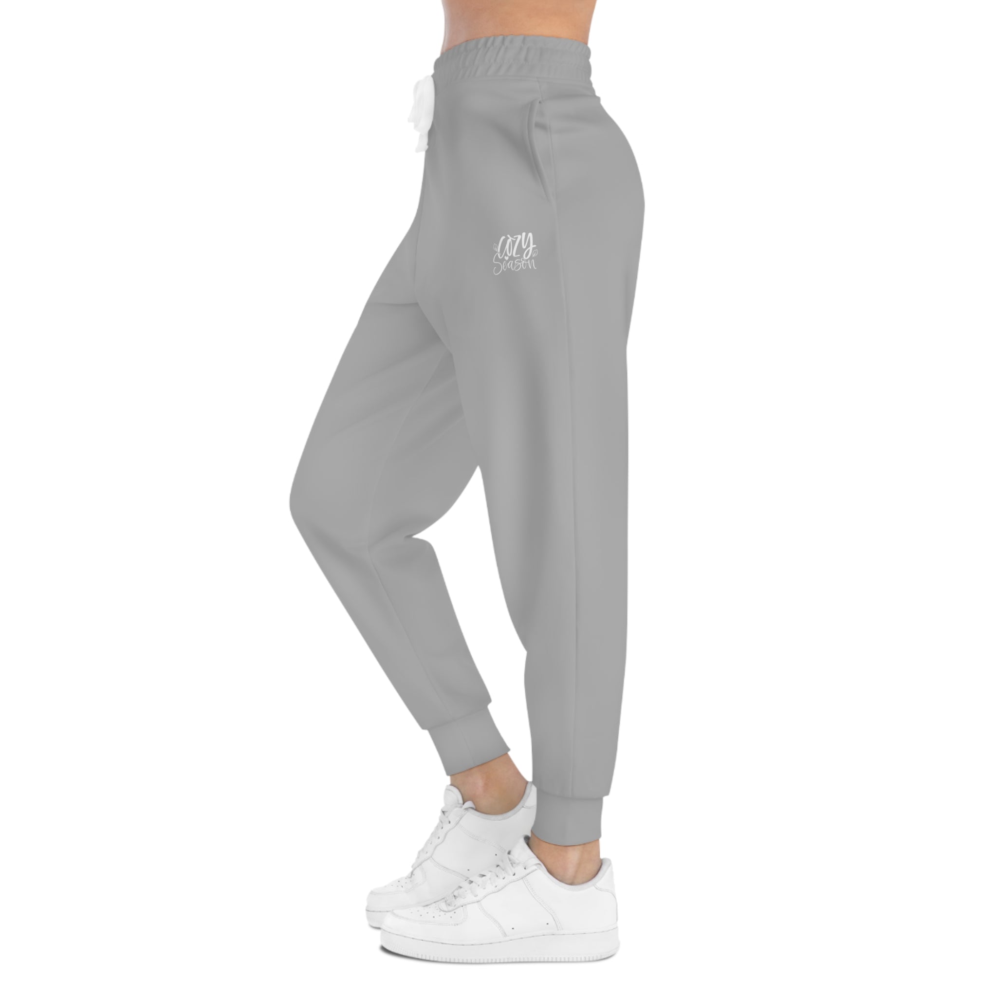 Light Grey Cozy Season Joggers