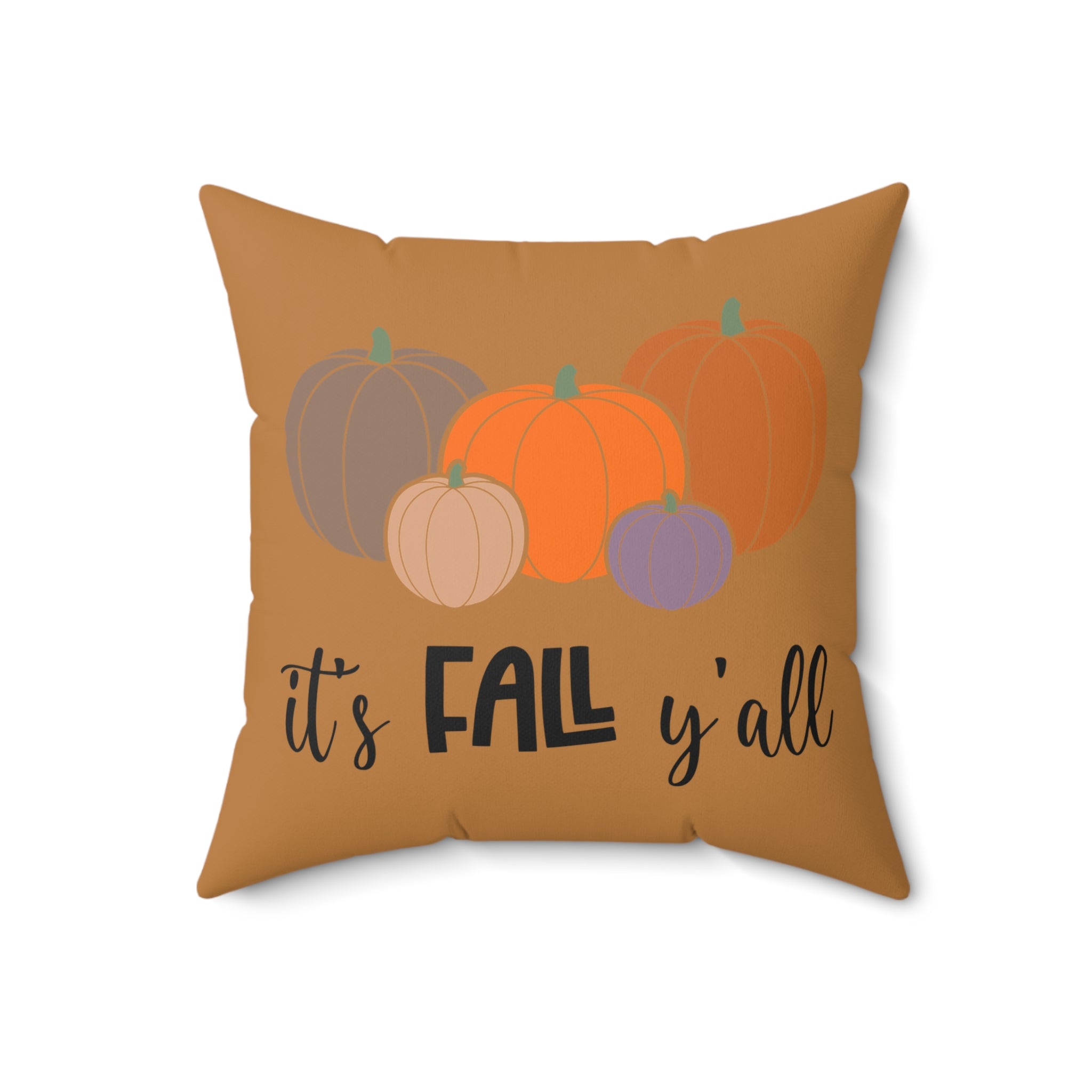 It's Fall y'all Square Pillow
