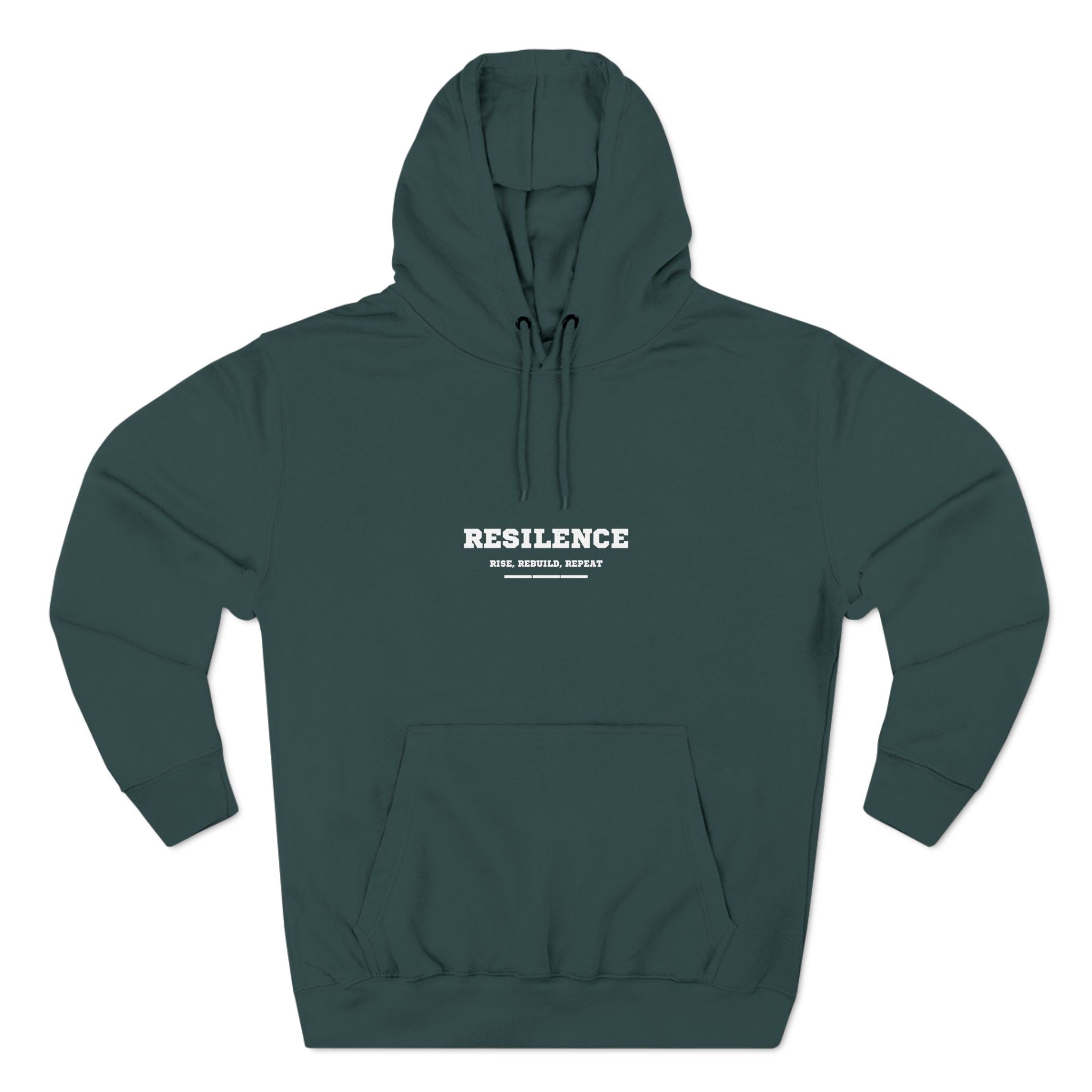 Resilence Three-Panel Fleece Hoodie