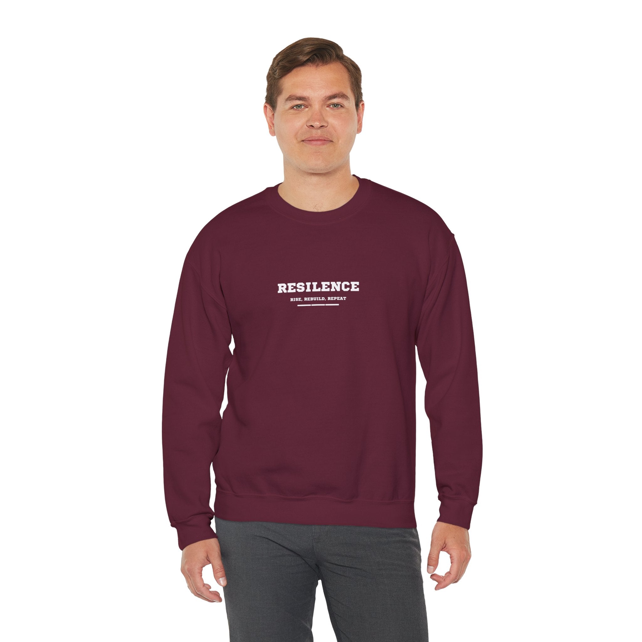 Resilience Crewneck Sweatshirt - Cozy Inspirational Gift