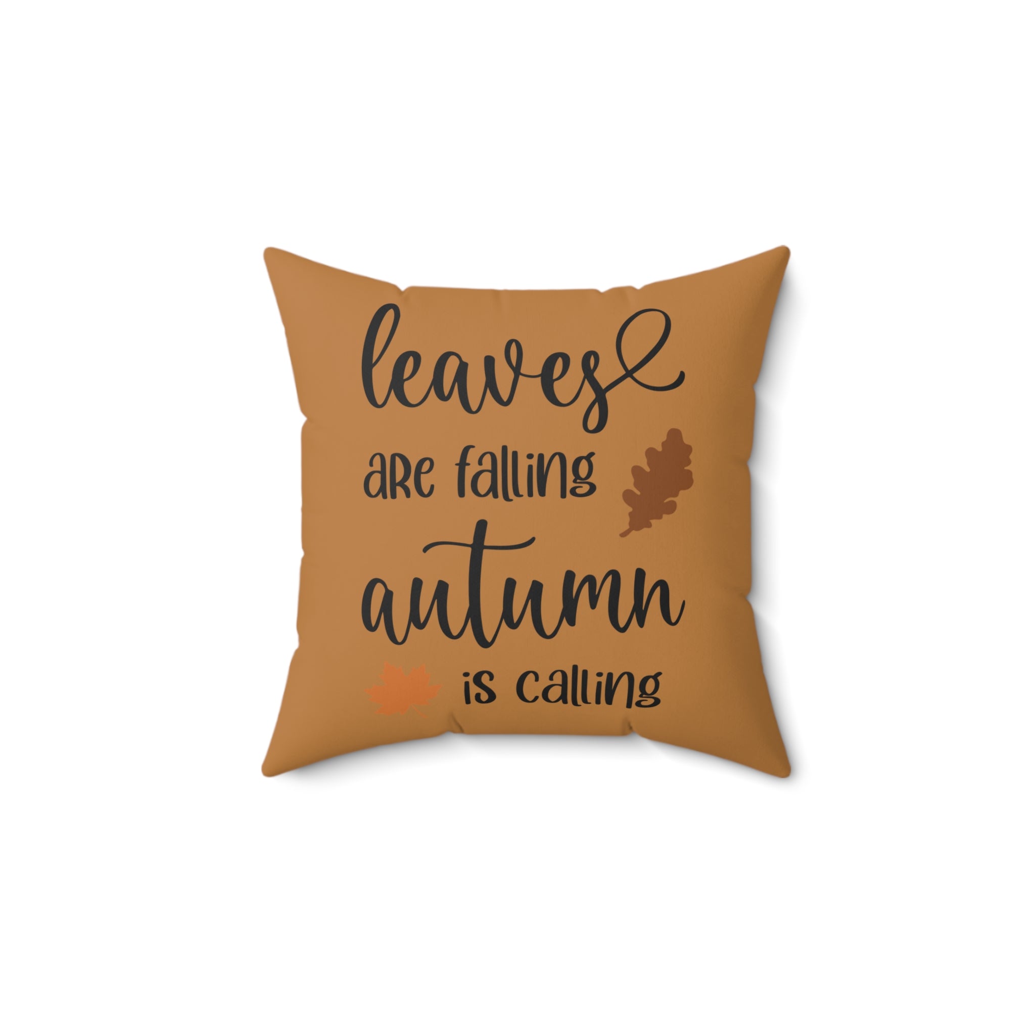 Leaves are Falling Square Pillow