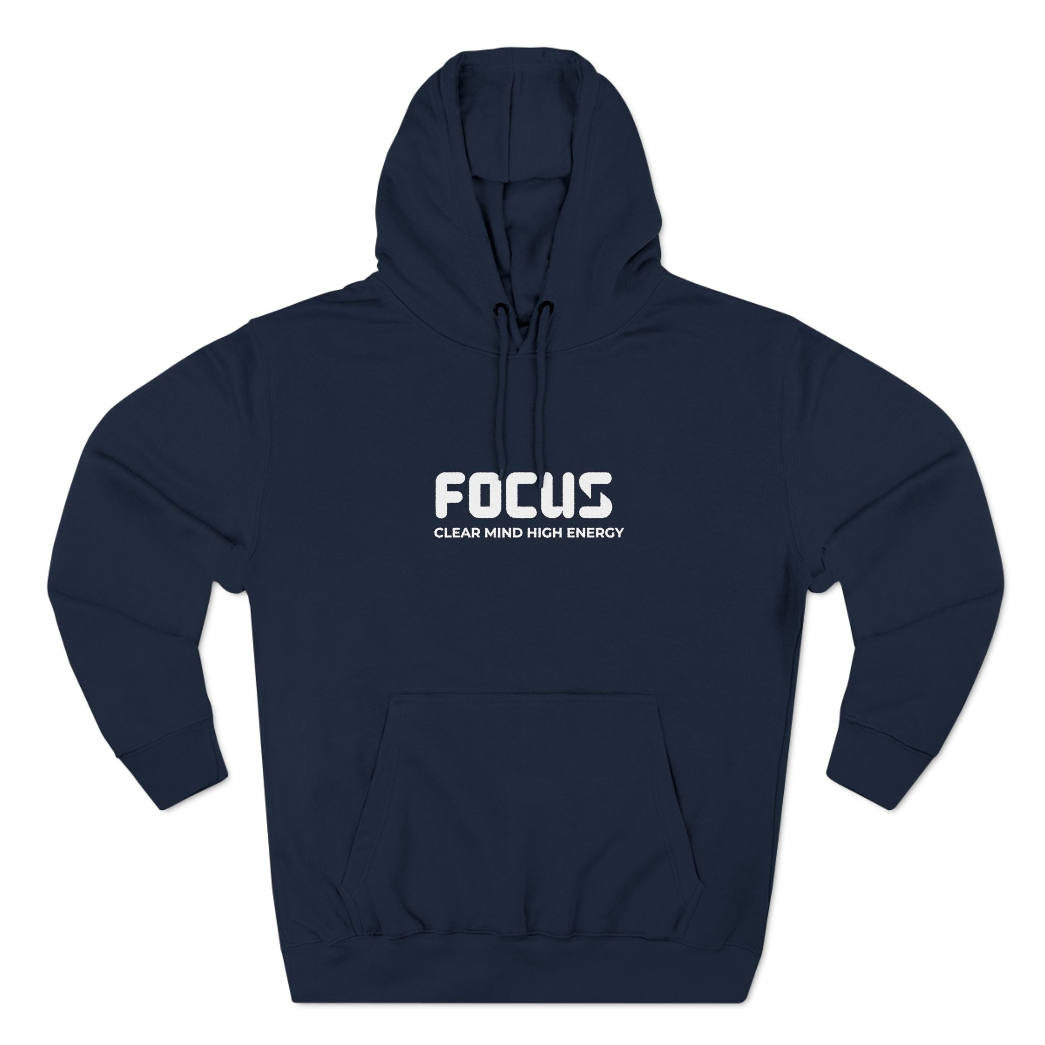 Focus Fleece Hoodie - Clear Mind High Energy Apparel