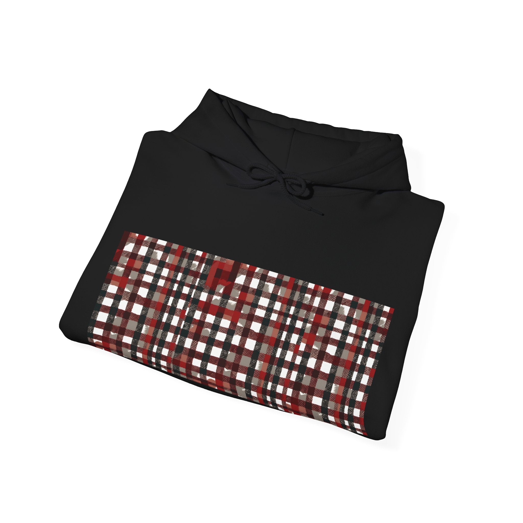 Cozy Plaid Hoodie - Stylish Heavy Blend™ Sweatshirt for All Occasions