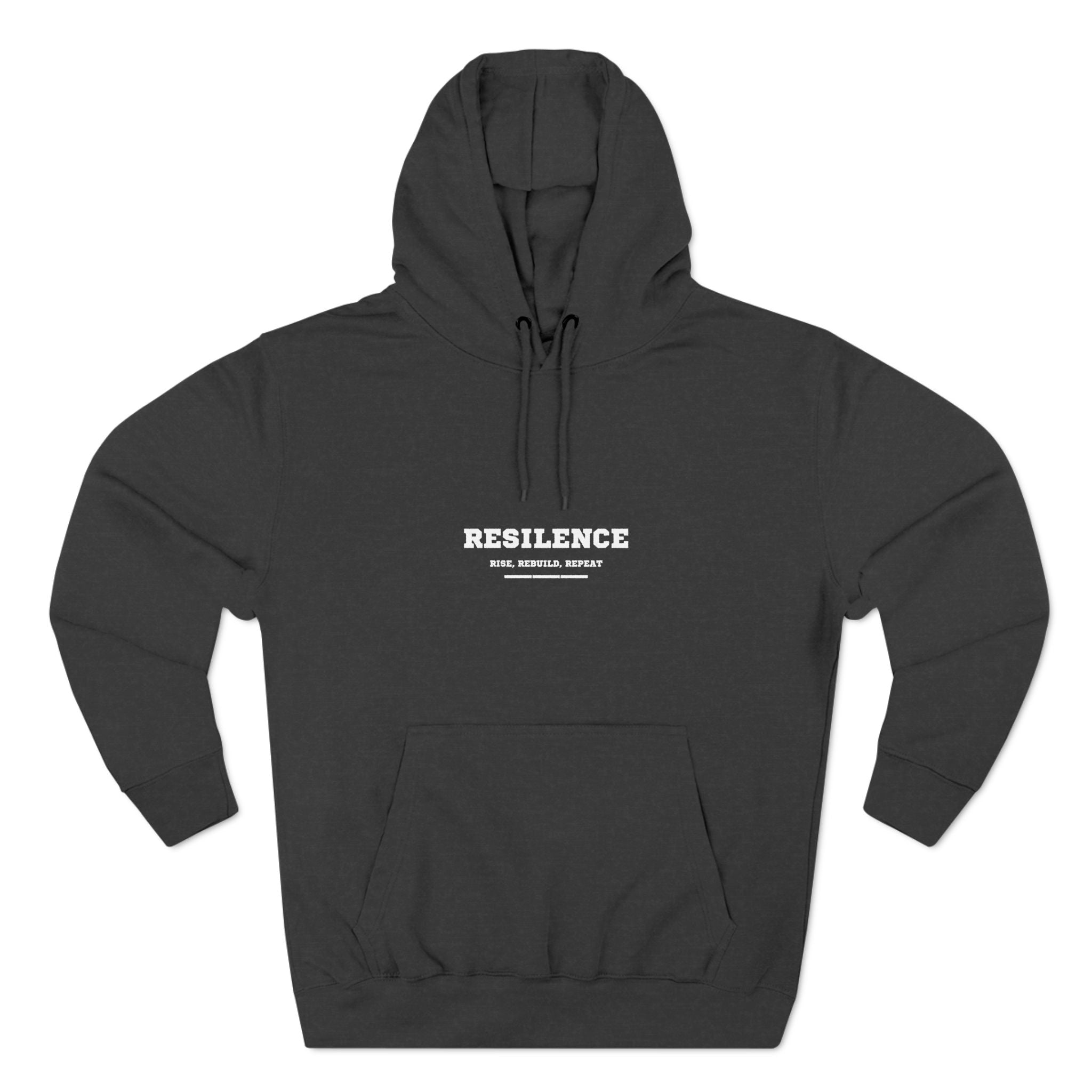 Resilence Three-Panel Fleece Hoodie
