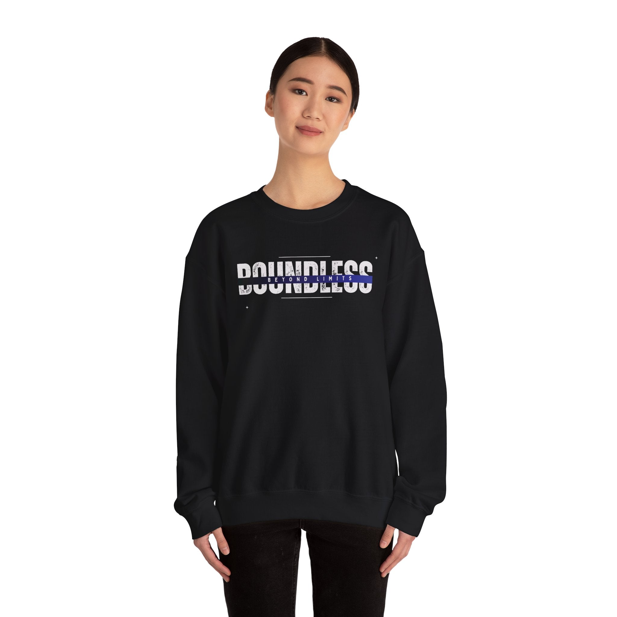 Boundless Inspirational Crewneck Sweatshirt
