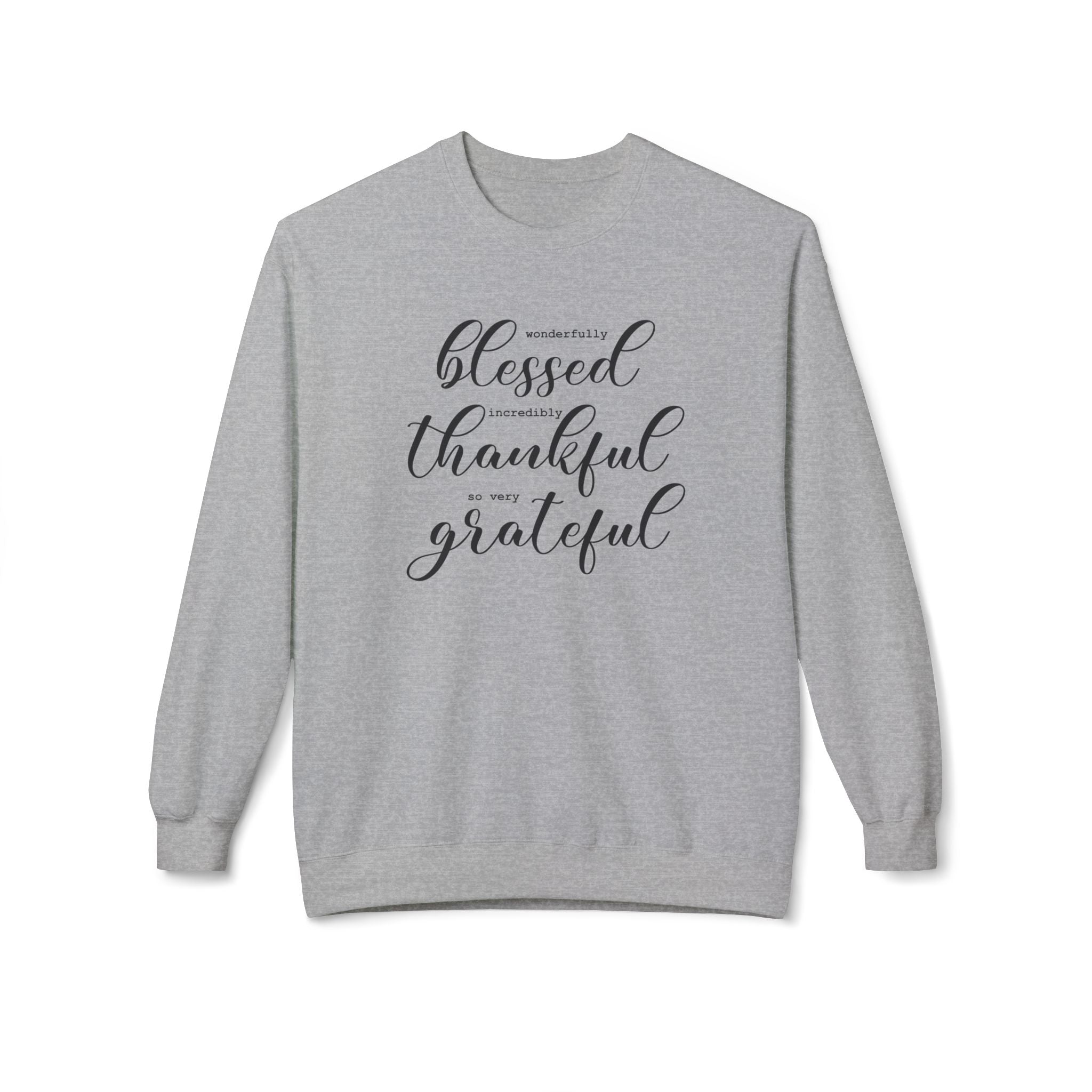 Blessed & Grateful Crewneck Sweatshirt