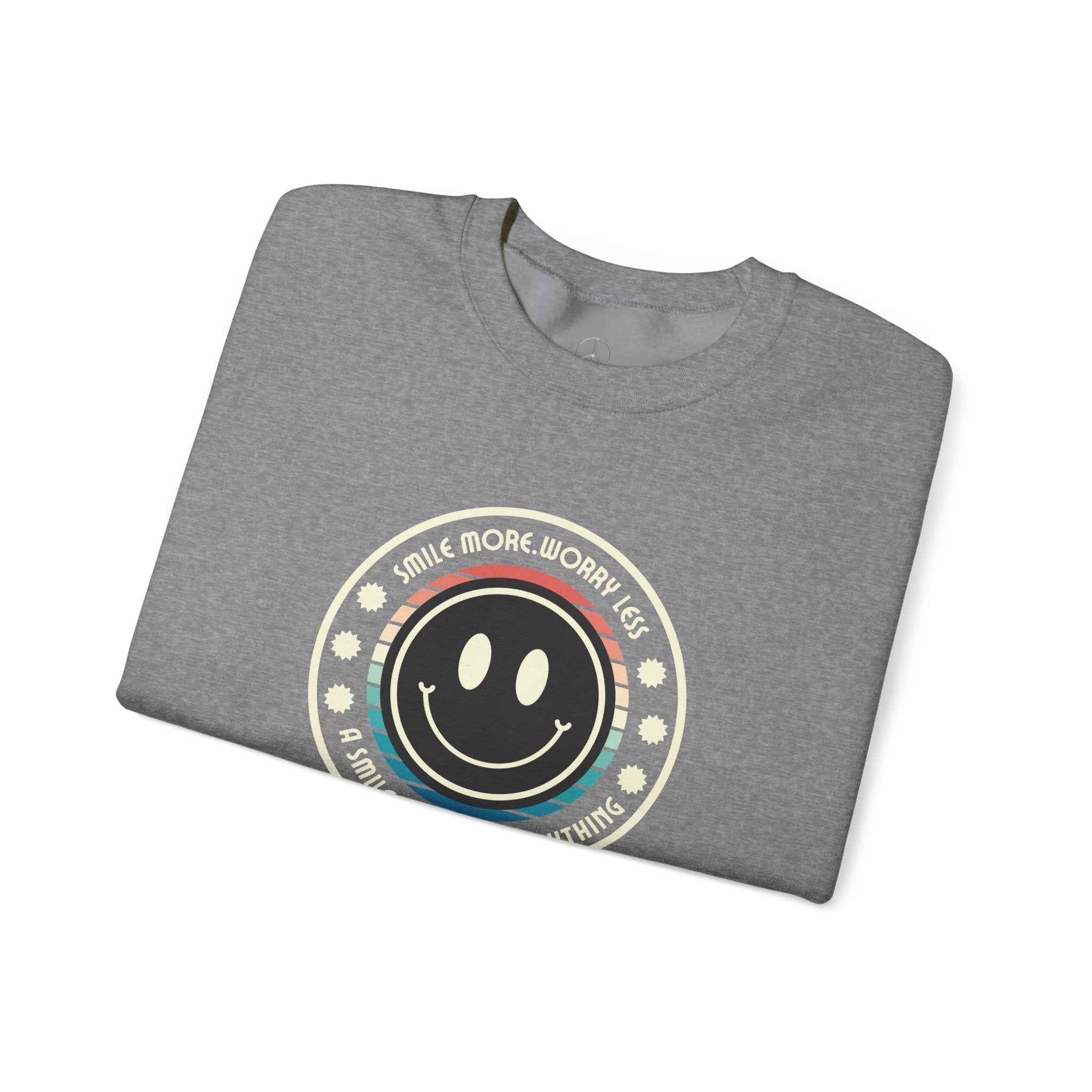 Smile More Worry Less Sweatshirt