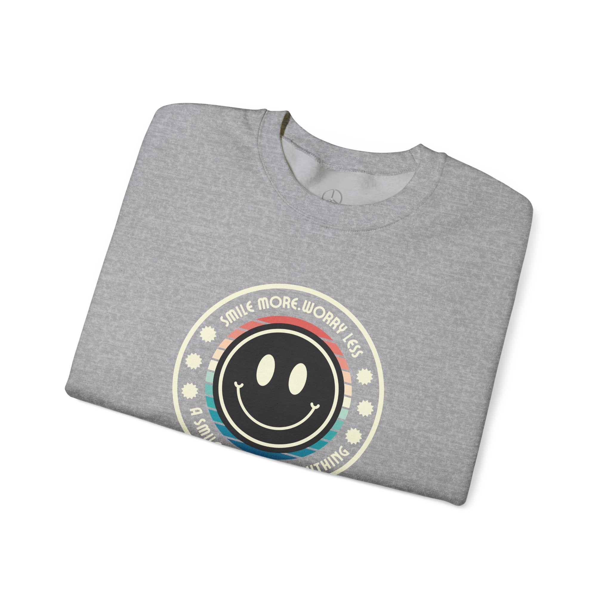Smile More Worry Less Sweatshirt