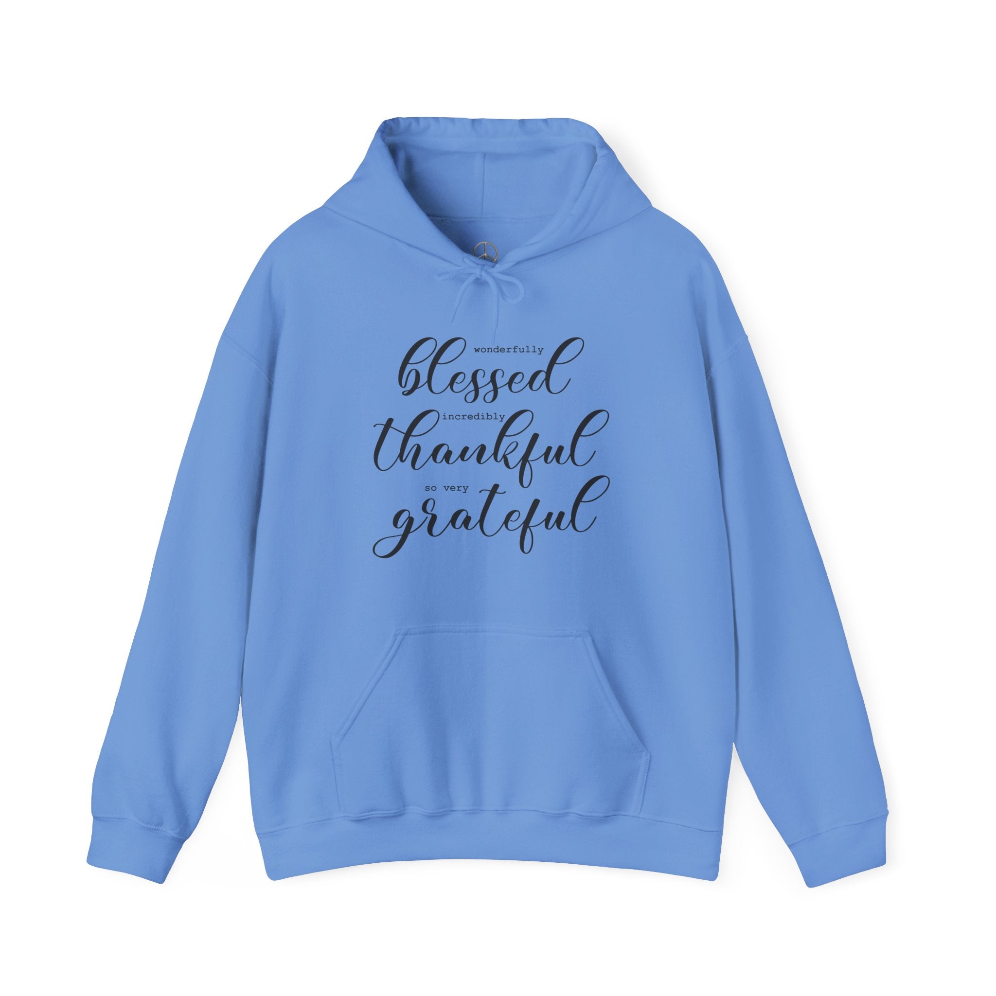 Blessed, Thankful & Grateful Hooded Sweatshirt