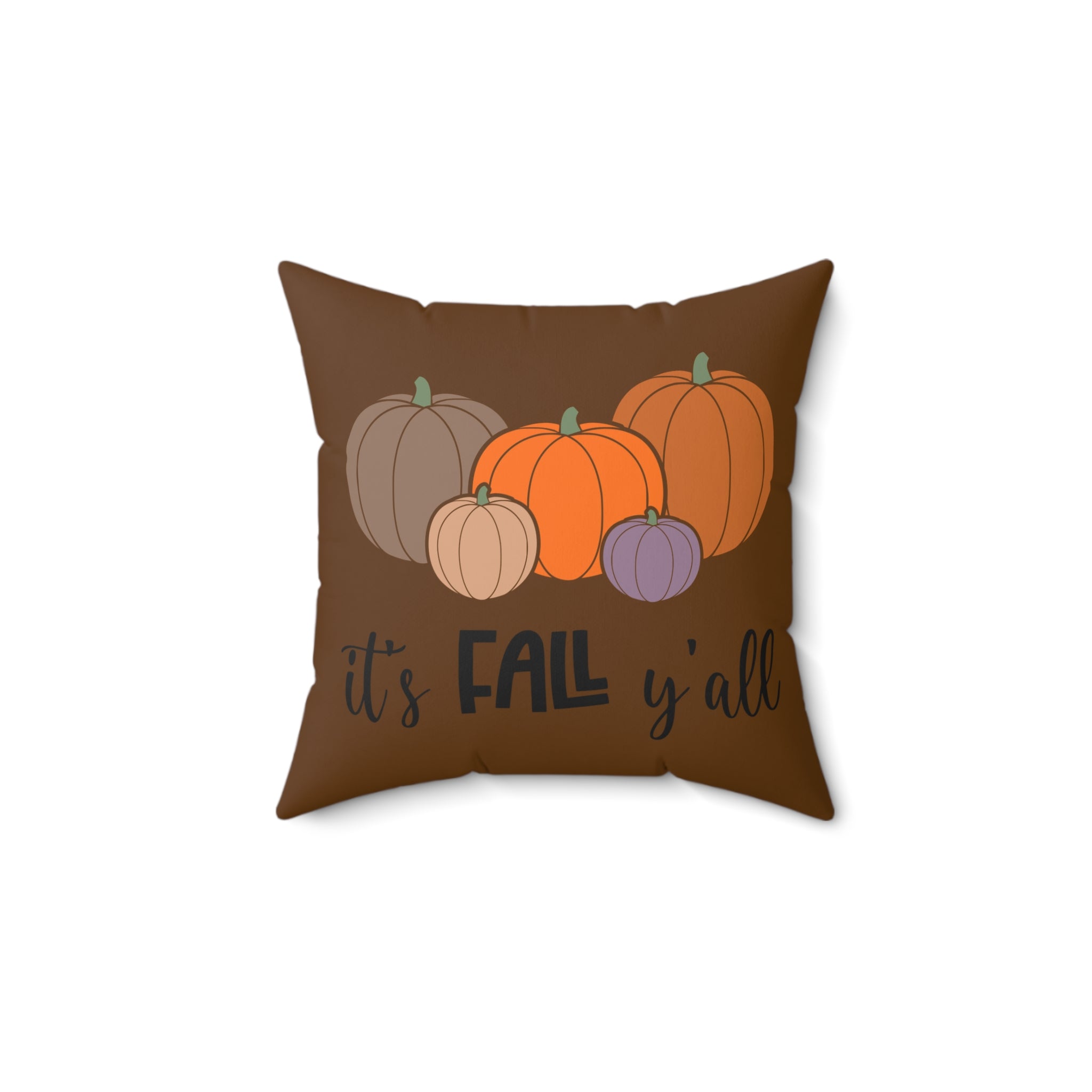 It's Fall y'all Square Pillow