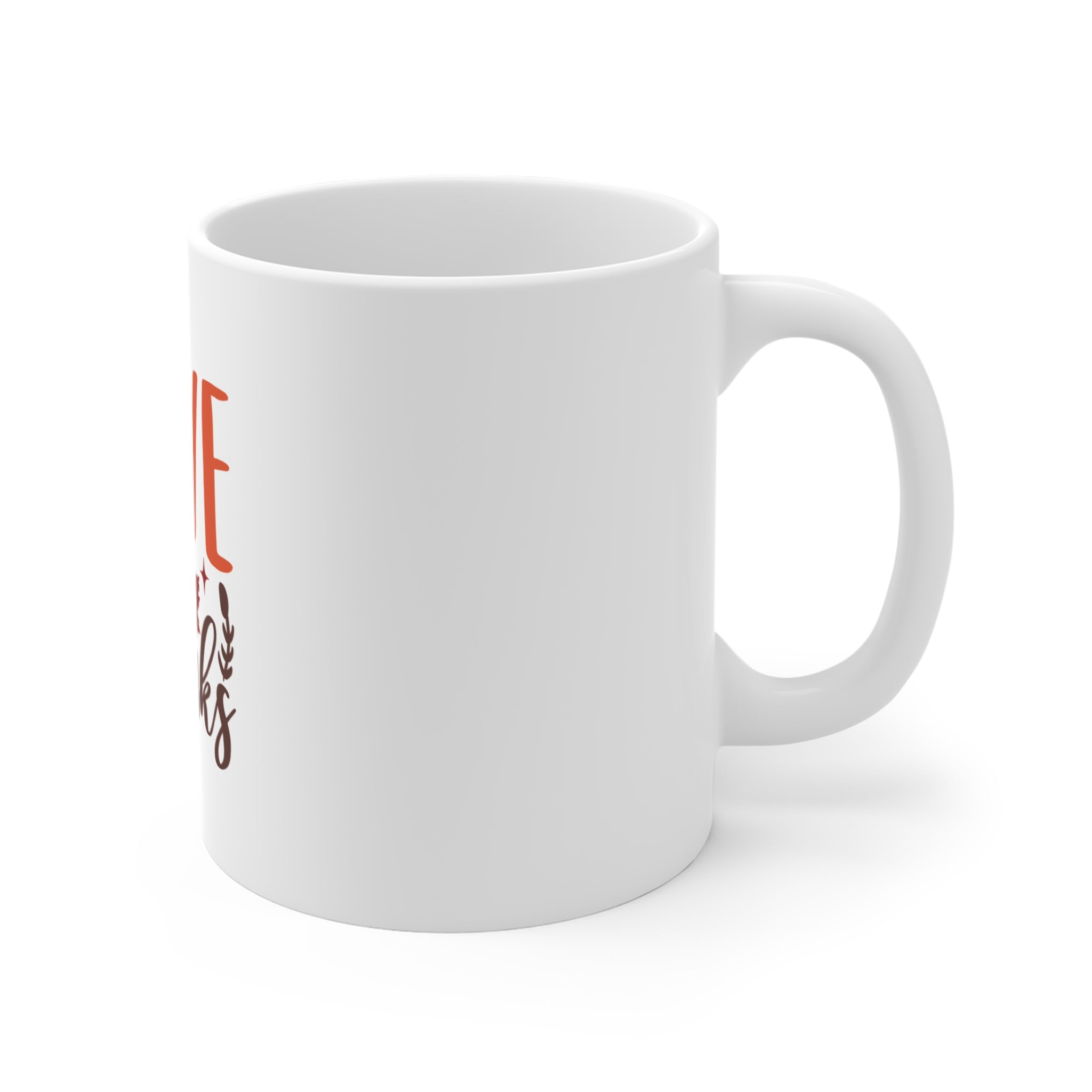 Give thanks Fall Mug 11oz
