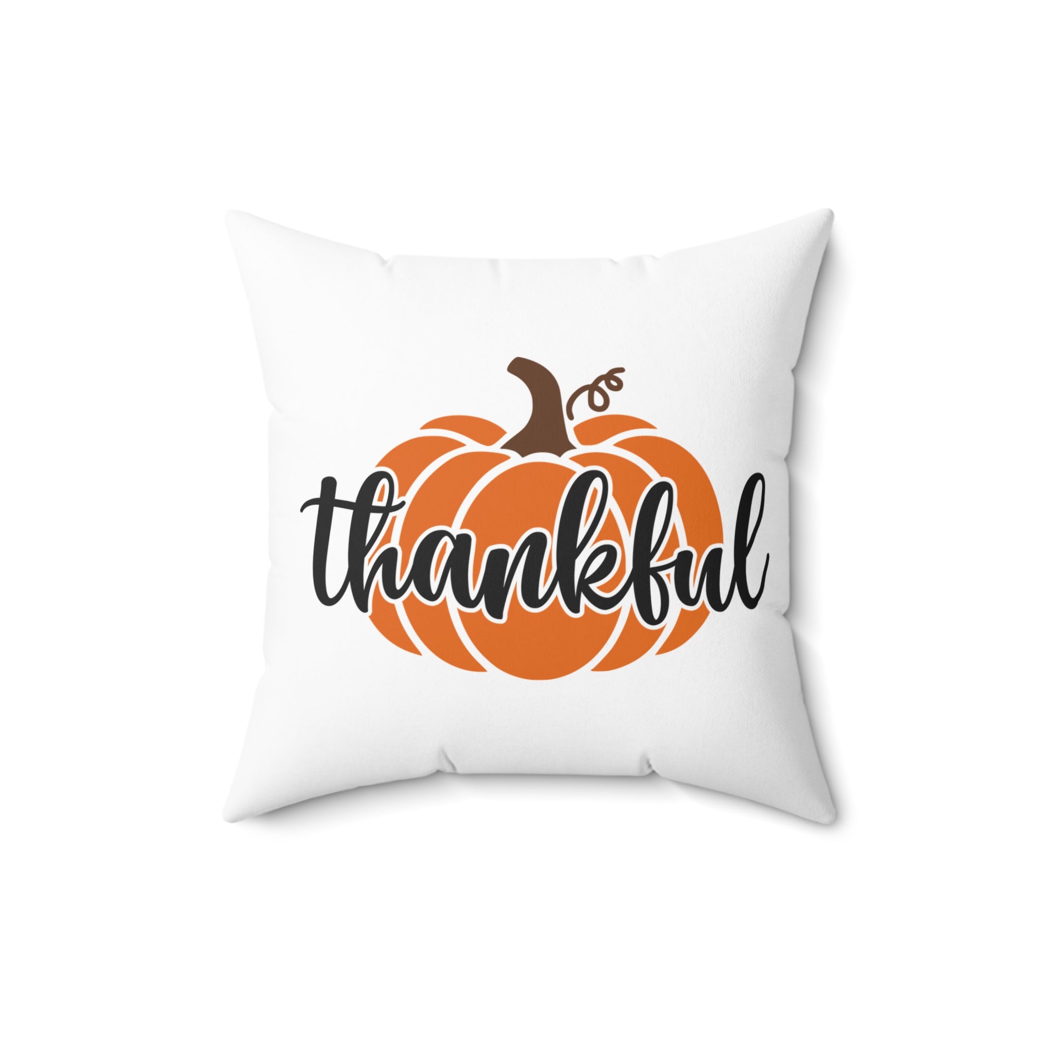 Thankful Autumn/Fall Square Pillow