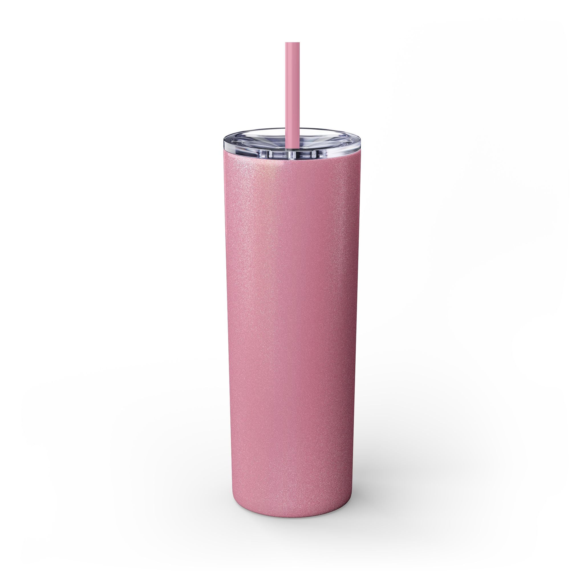Boss Ass Girl Insulated Stainless Steel Skinny Tumbler with Straw 20oz