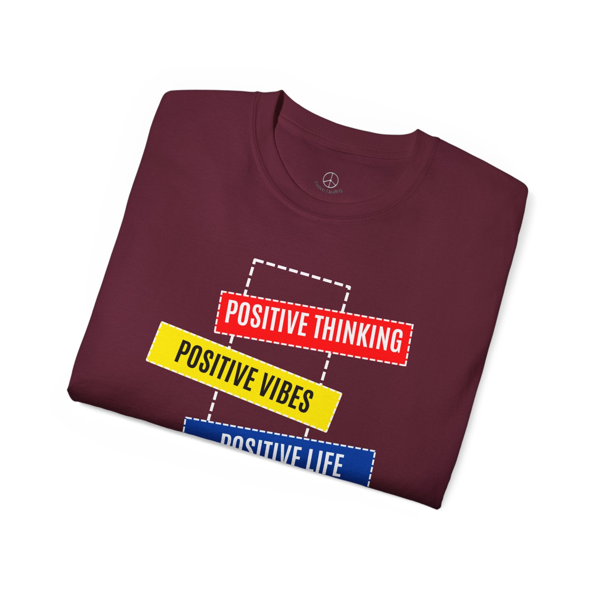 Positive Thinking T Shirt - Spread Positivity