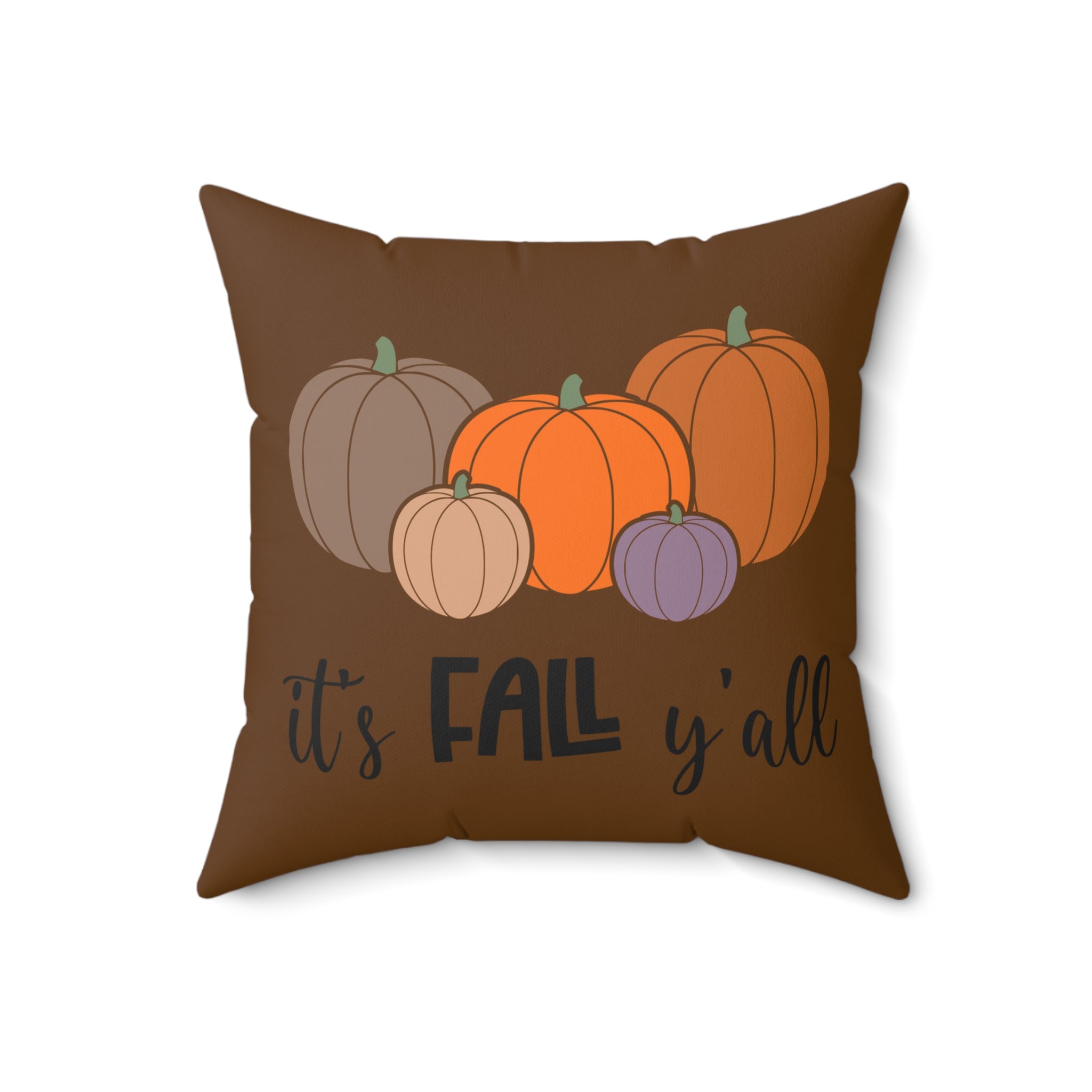 It's Fall y'all Square Pillow