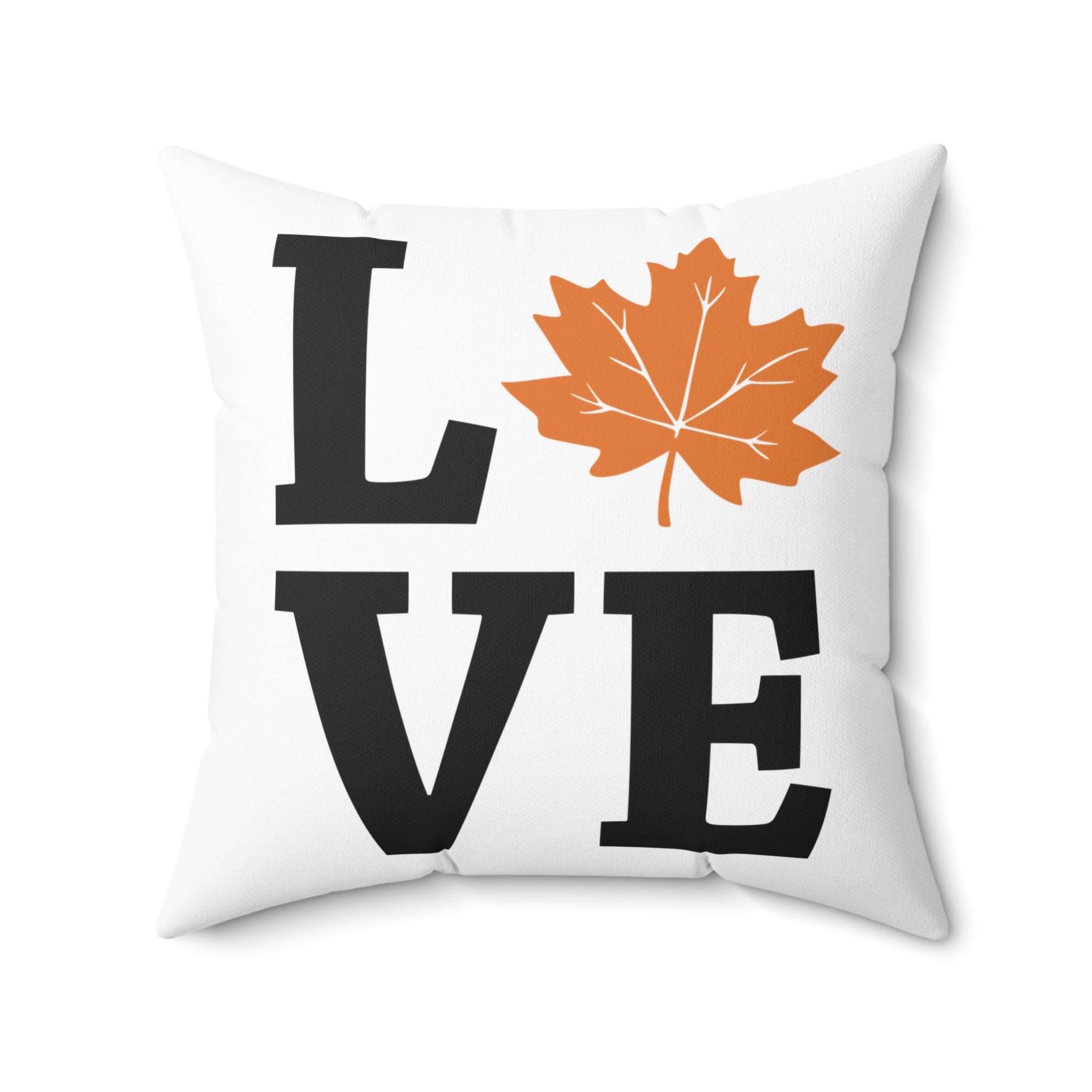 LOVE Fall Square Pillow