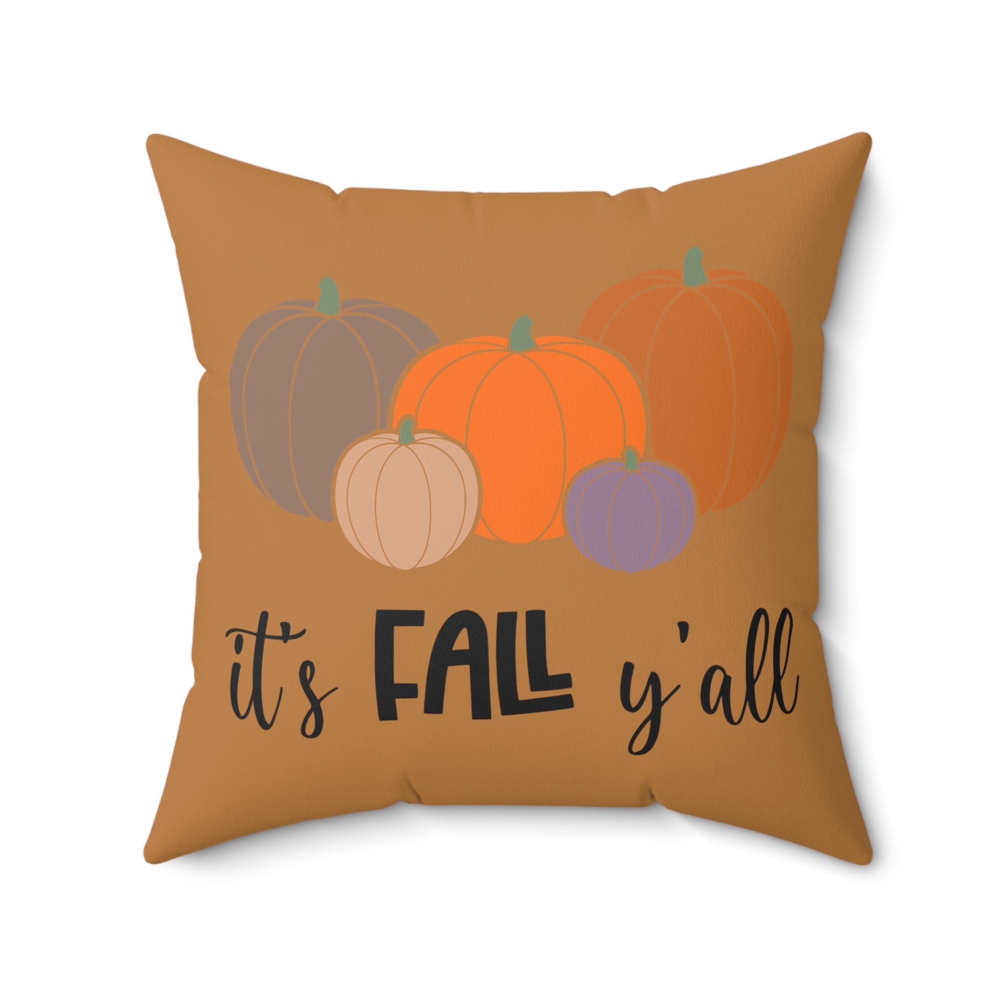 It's Fall y'all Square Pillow
