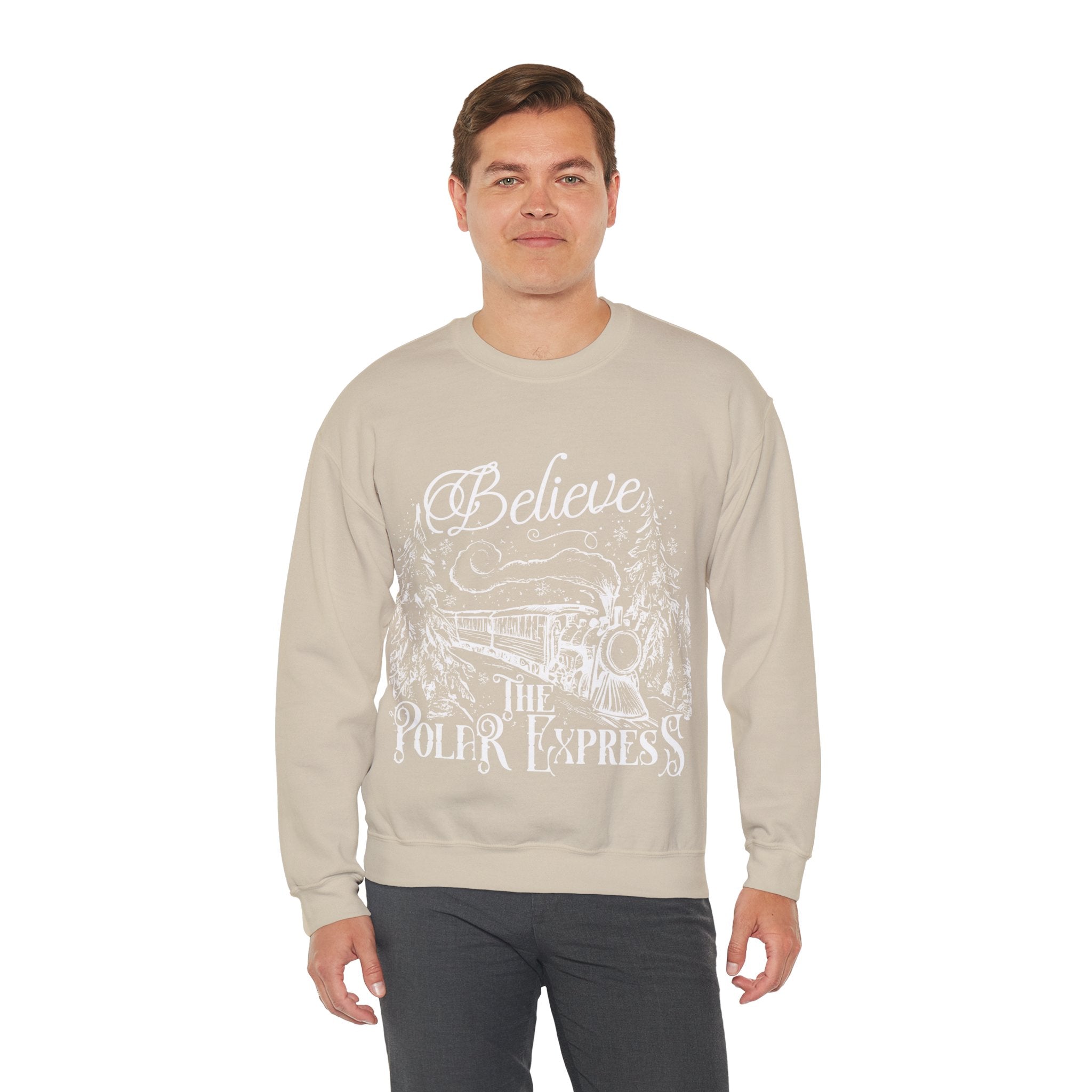 Believe in the Polar Express Crewneck Sweatshirt - Unisex