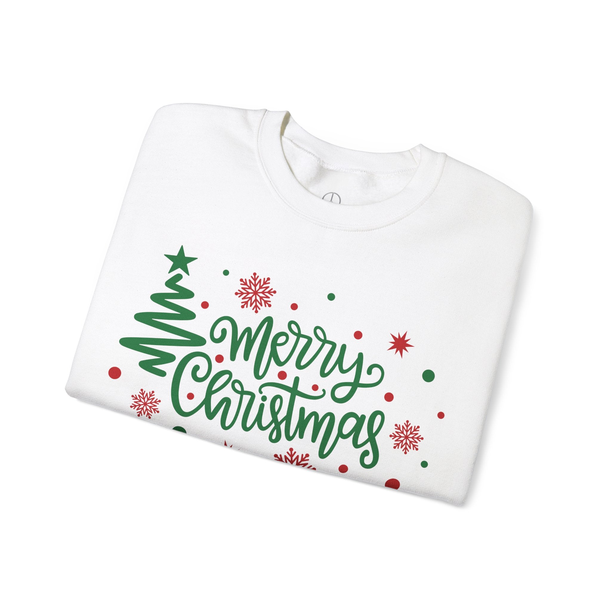 Merry Christmas Sweatshirt - Holiday Cheer