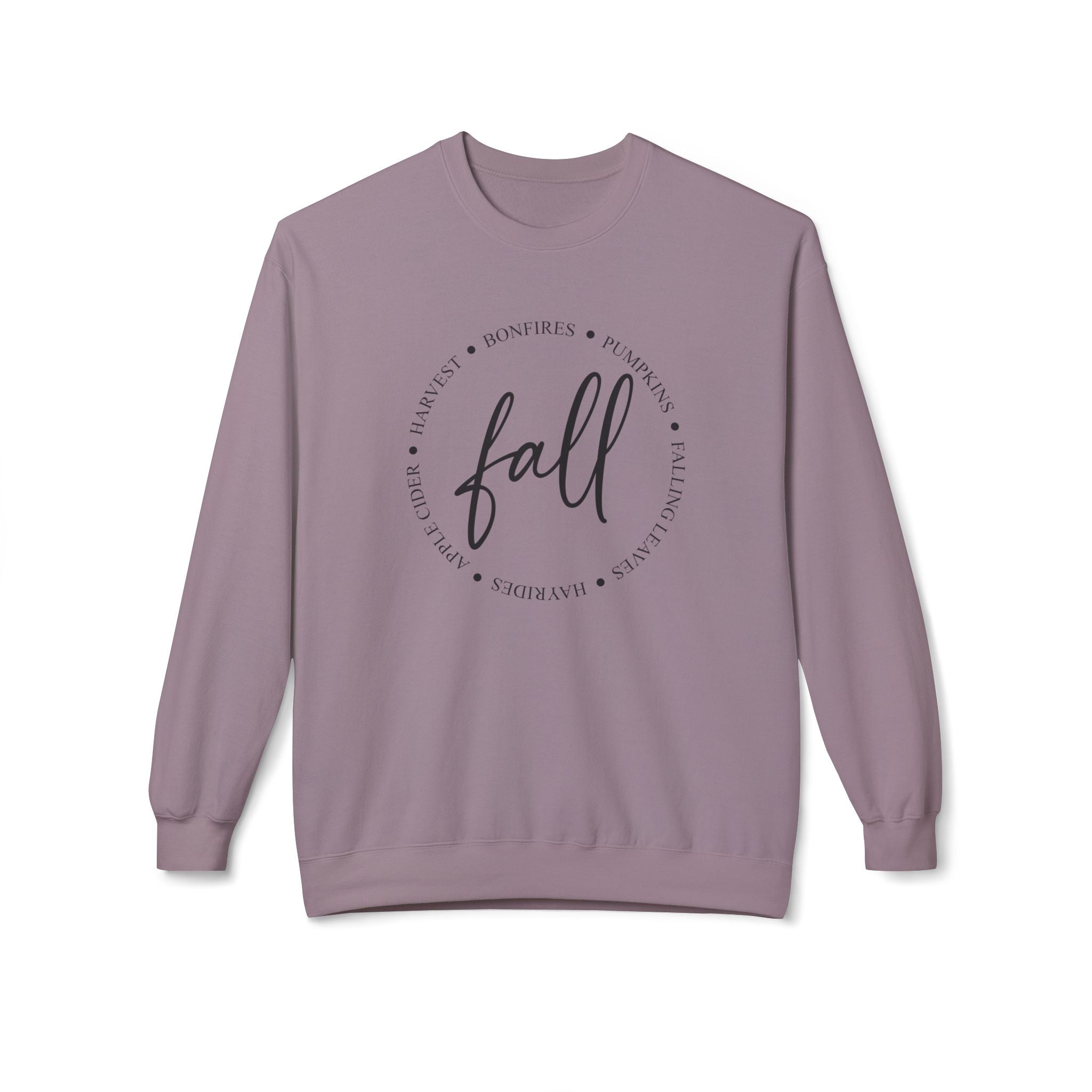 Autumn/Fall Fleece Crewneck Sweatshirt