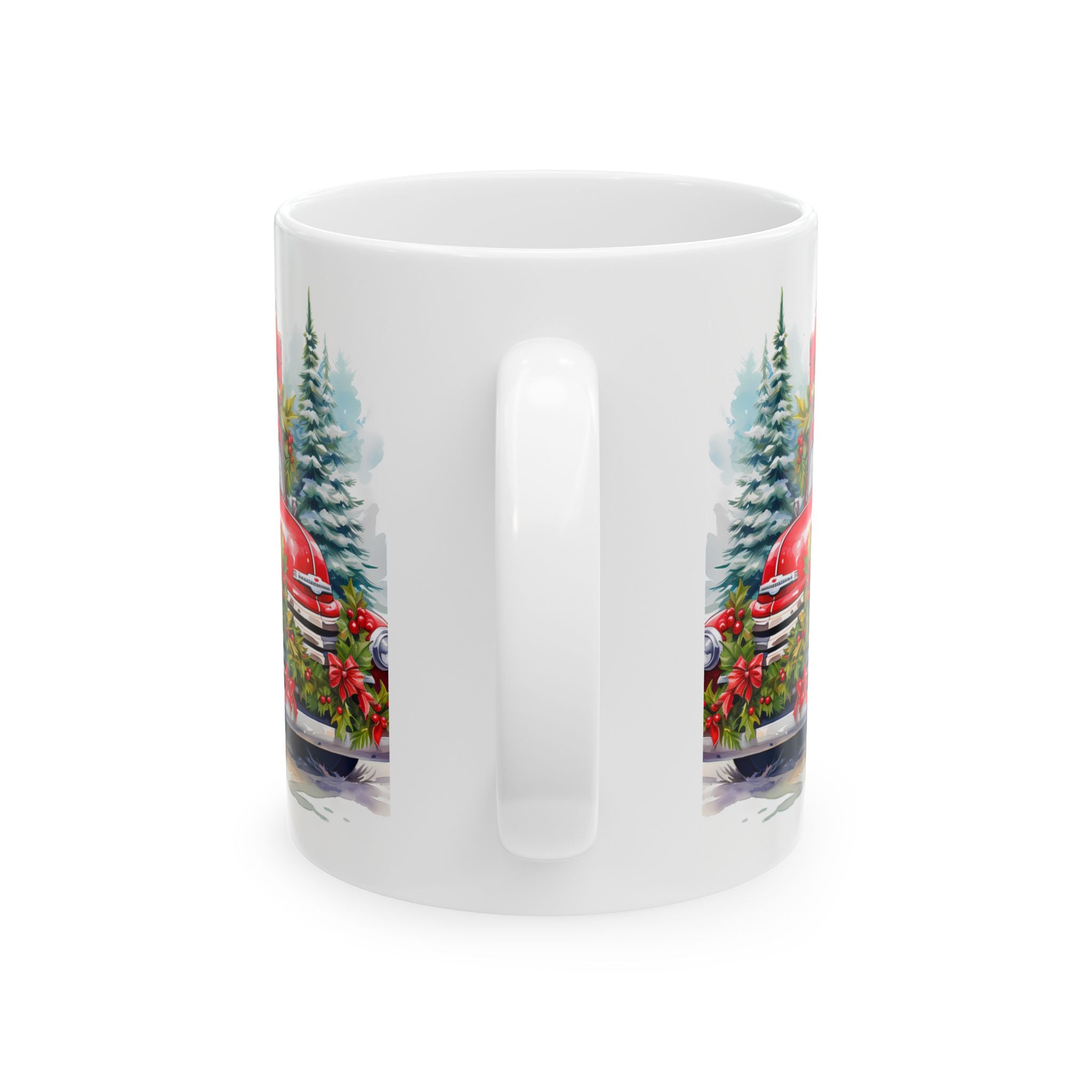 Festive Christmas Truck - 11oz Mug