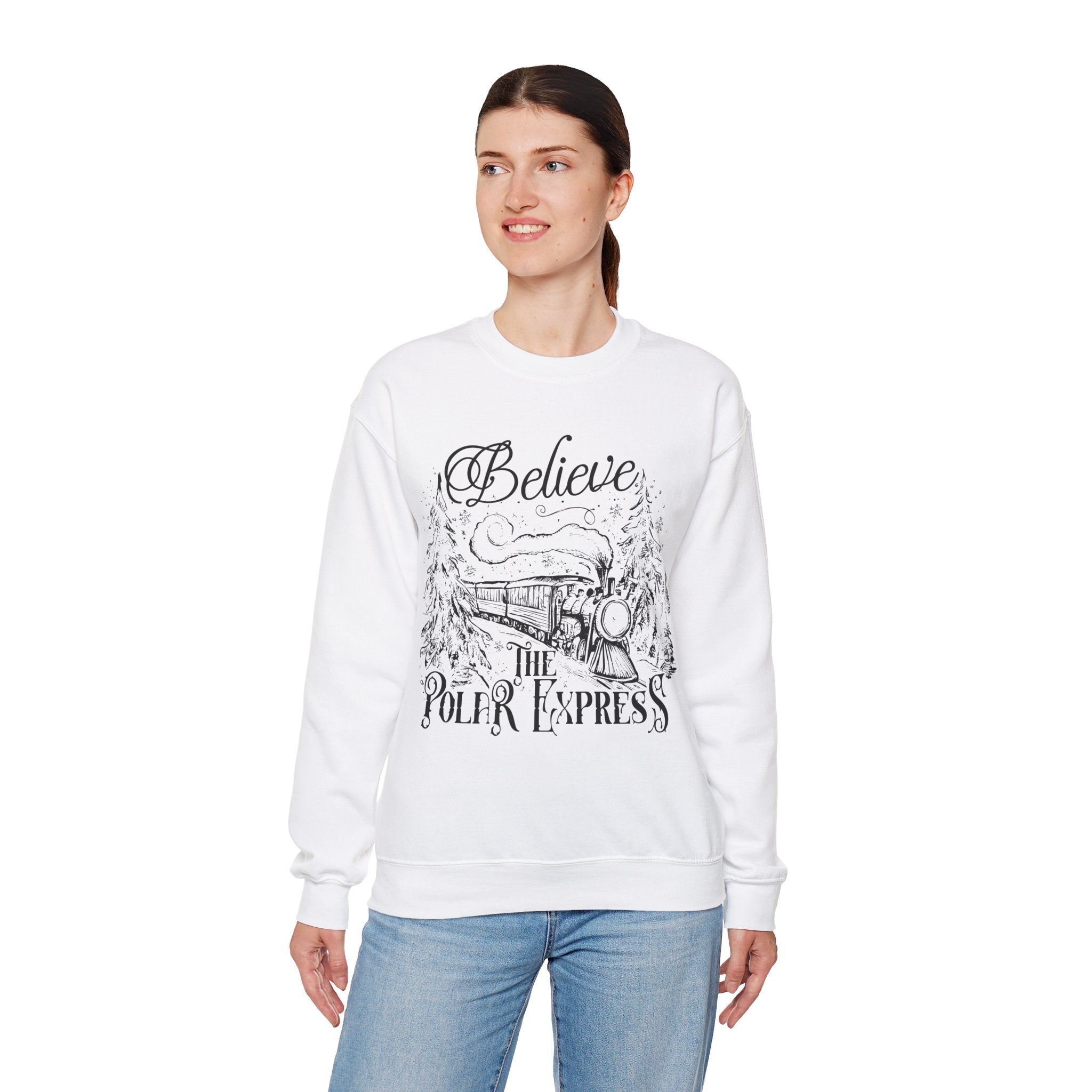 Believe in the Polar Express Crewneck Sweatshirt - Unisex