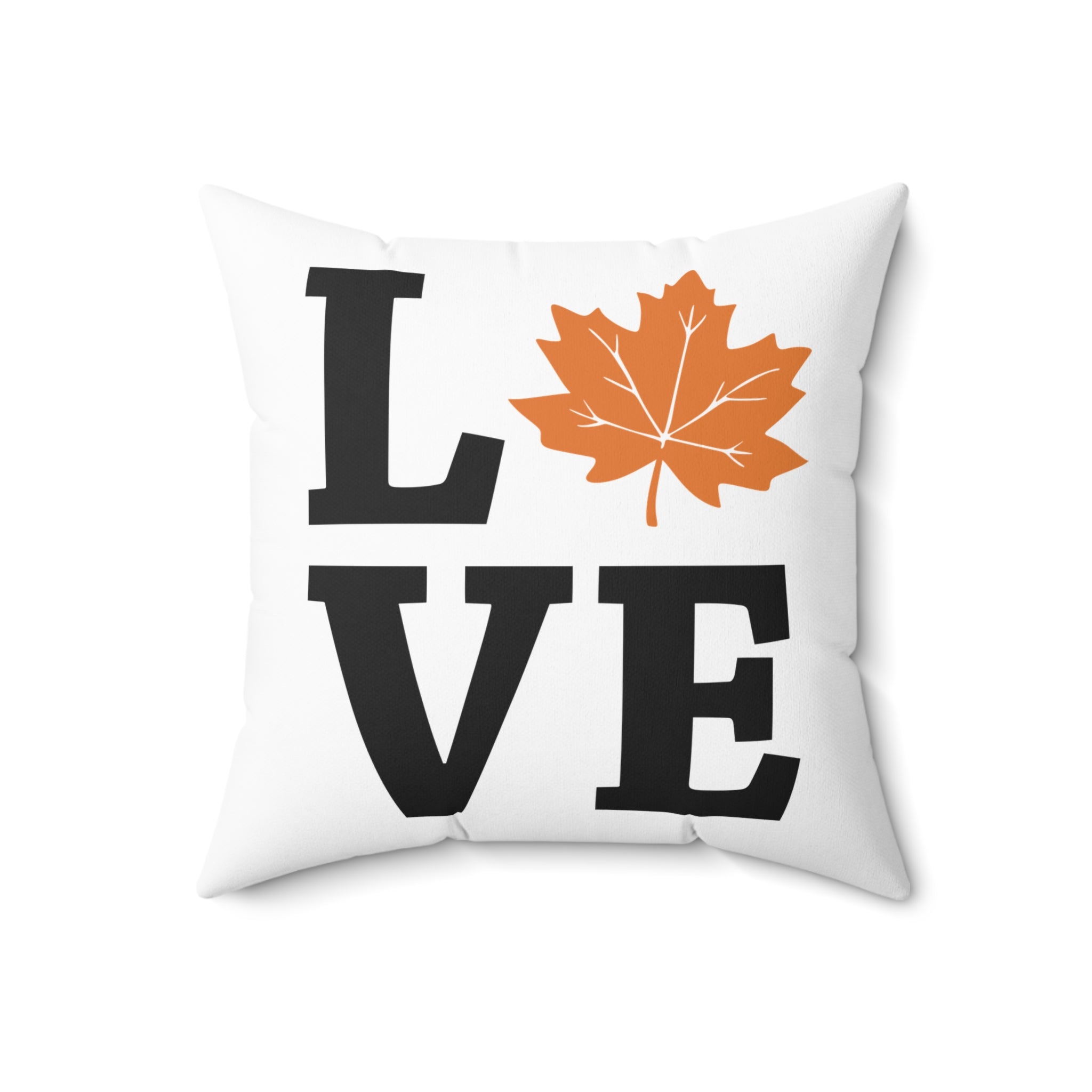 LOVE Fall Square Pillow