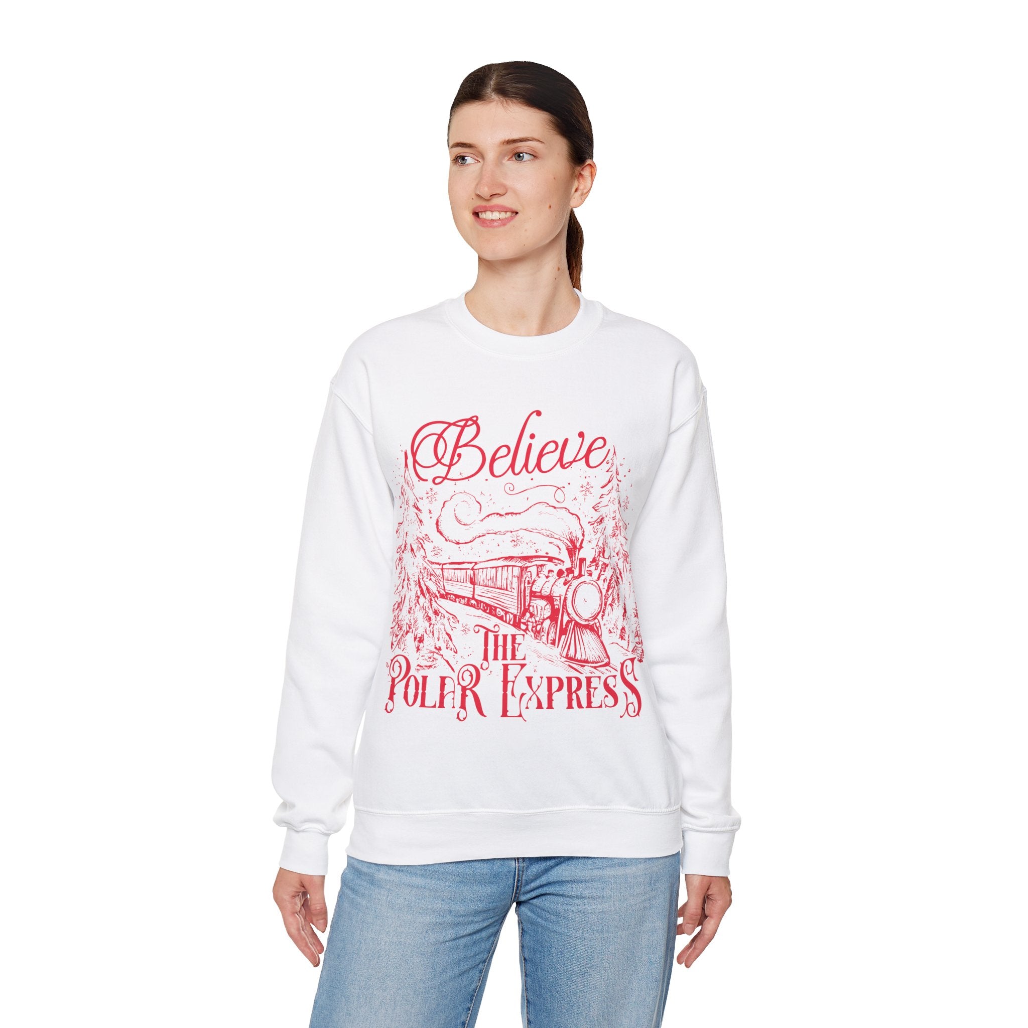 Believe in the Polar Express Crewneck Sweatshirt - Unisex