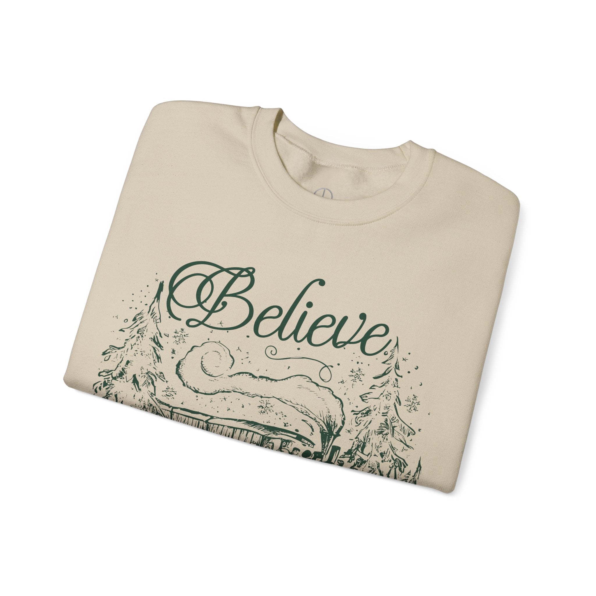 Believe in The Polar Express Crewneck Sweatshirt -Unisex