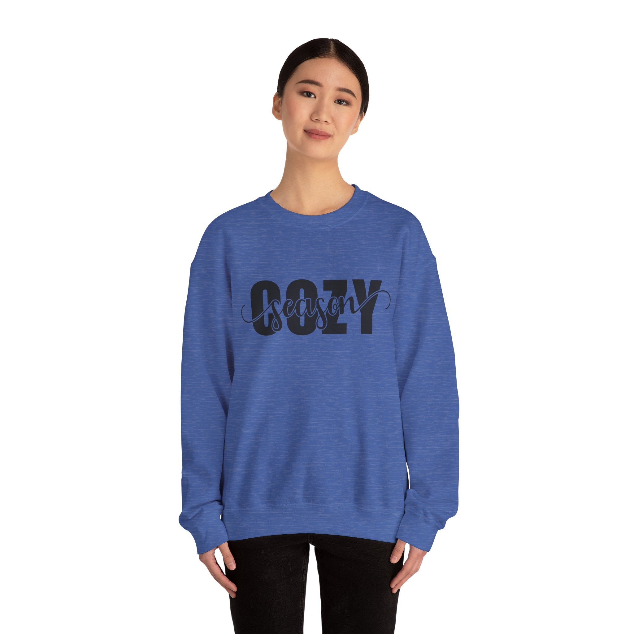 Cozy Season Crewneck Sweatshirt - Perfect Fall & Winter Wear