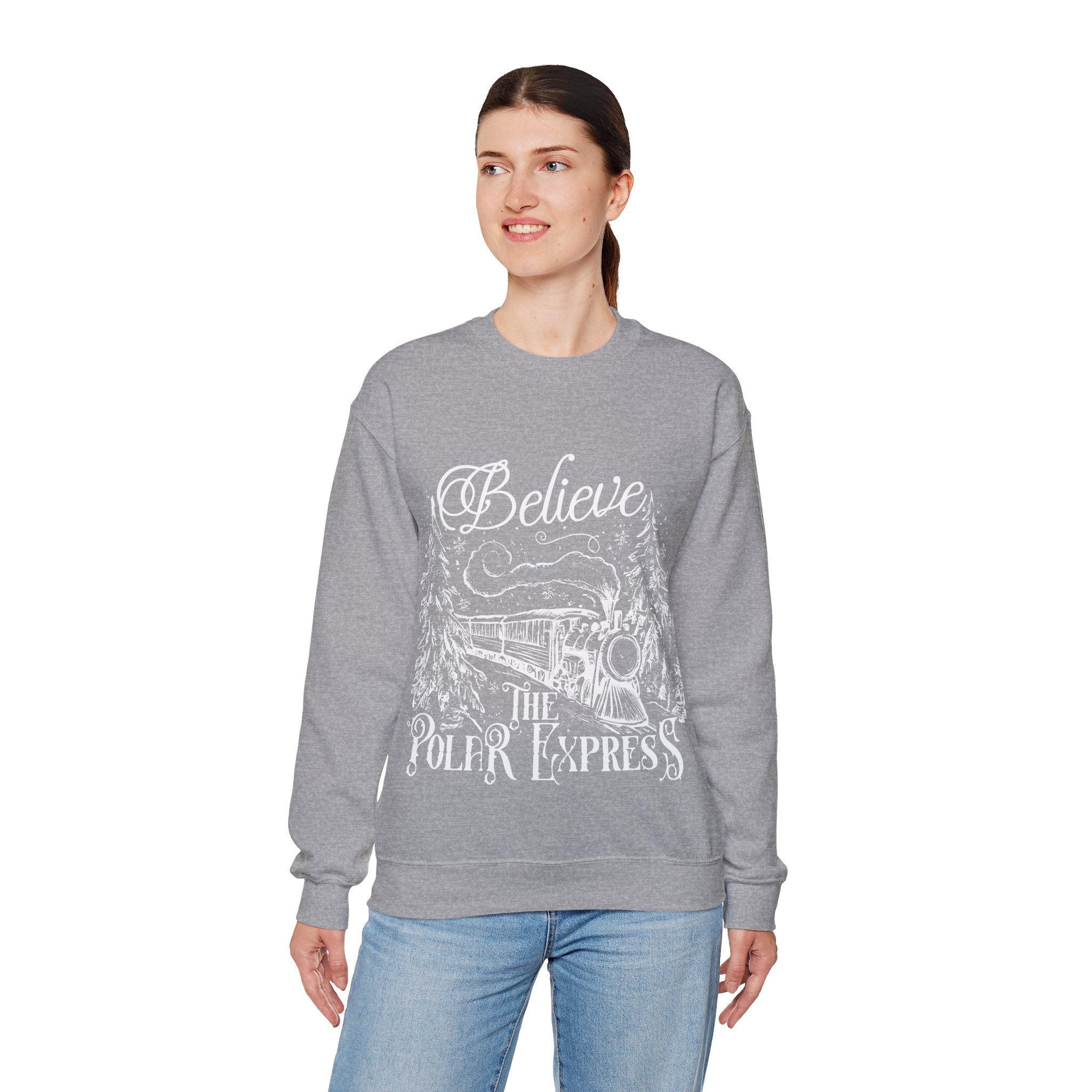 Believe in the Polar Express Crewneck Sweatshirt - Unisex