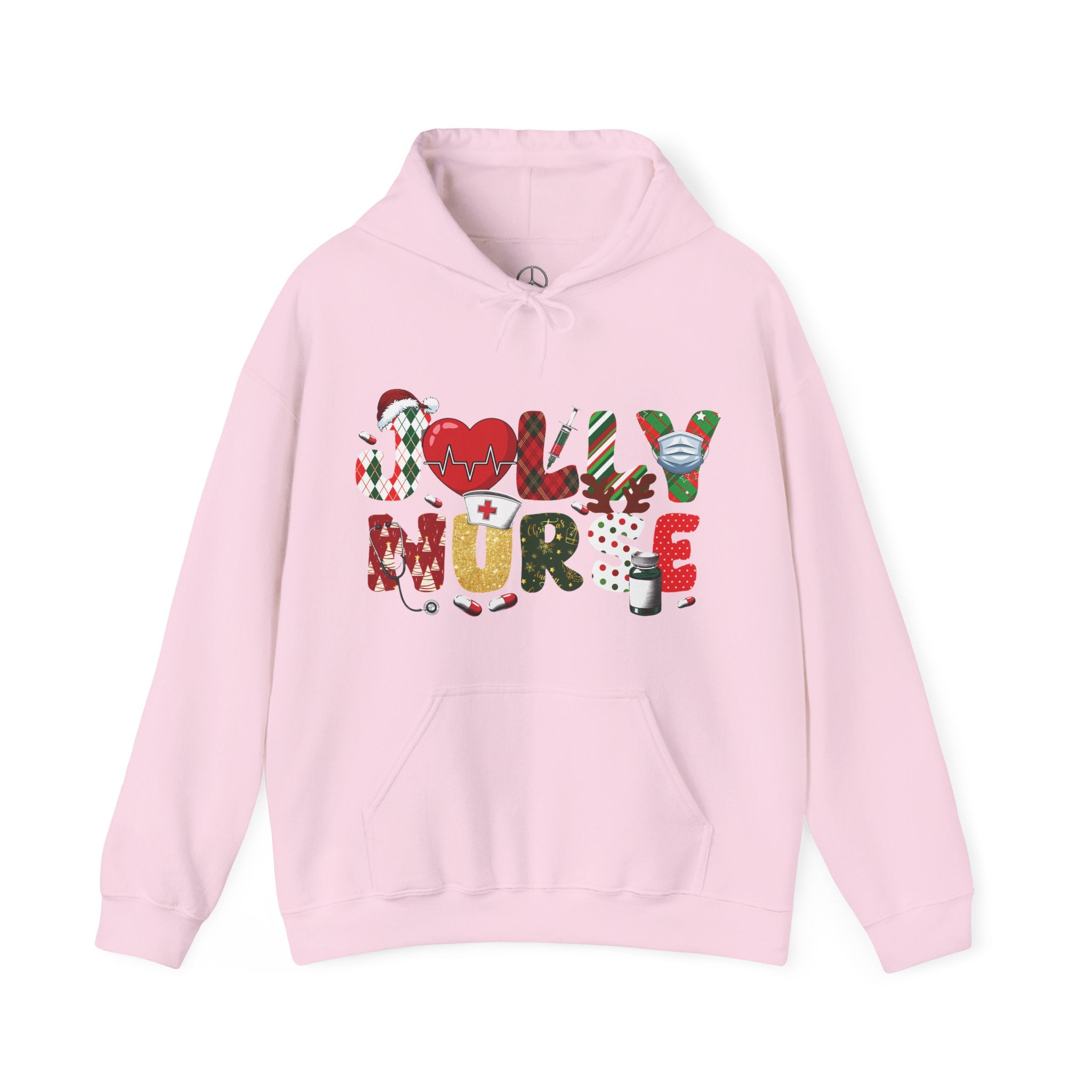 Jolly Nurse Hooded Sweatshirt