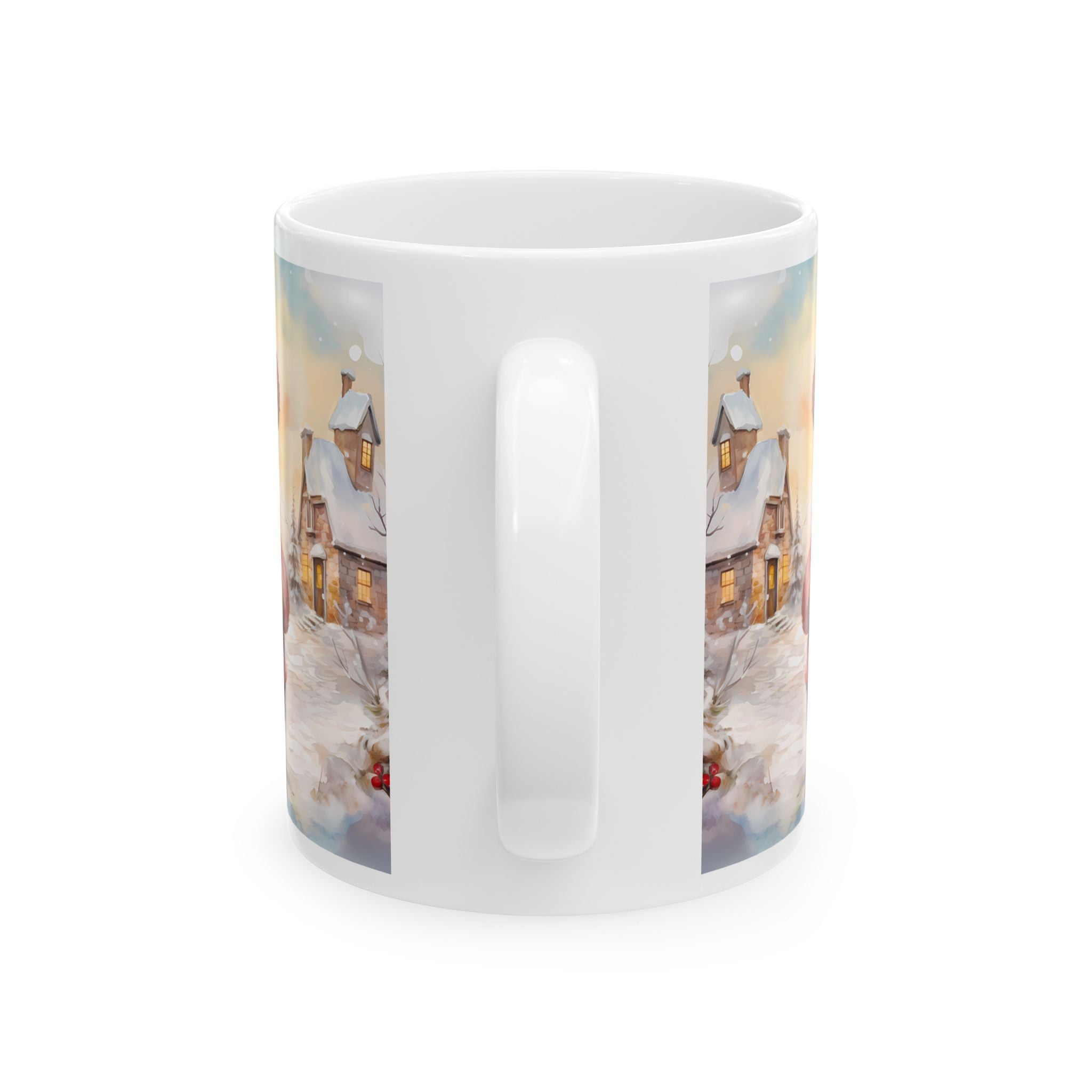 Winter Wonderland Bear Ceramic Mug - 11oz