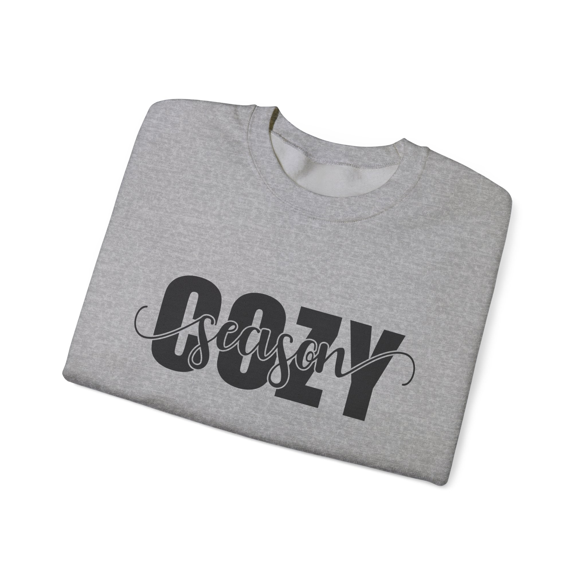 Cozy Season Crewneck Sweatshirt - Perfect Fall & Winter Wear