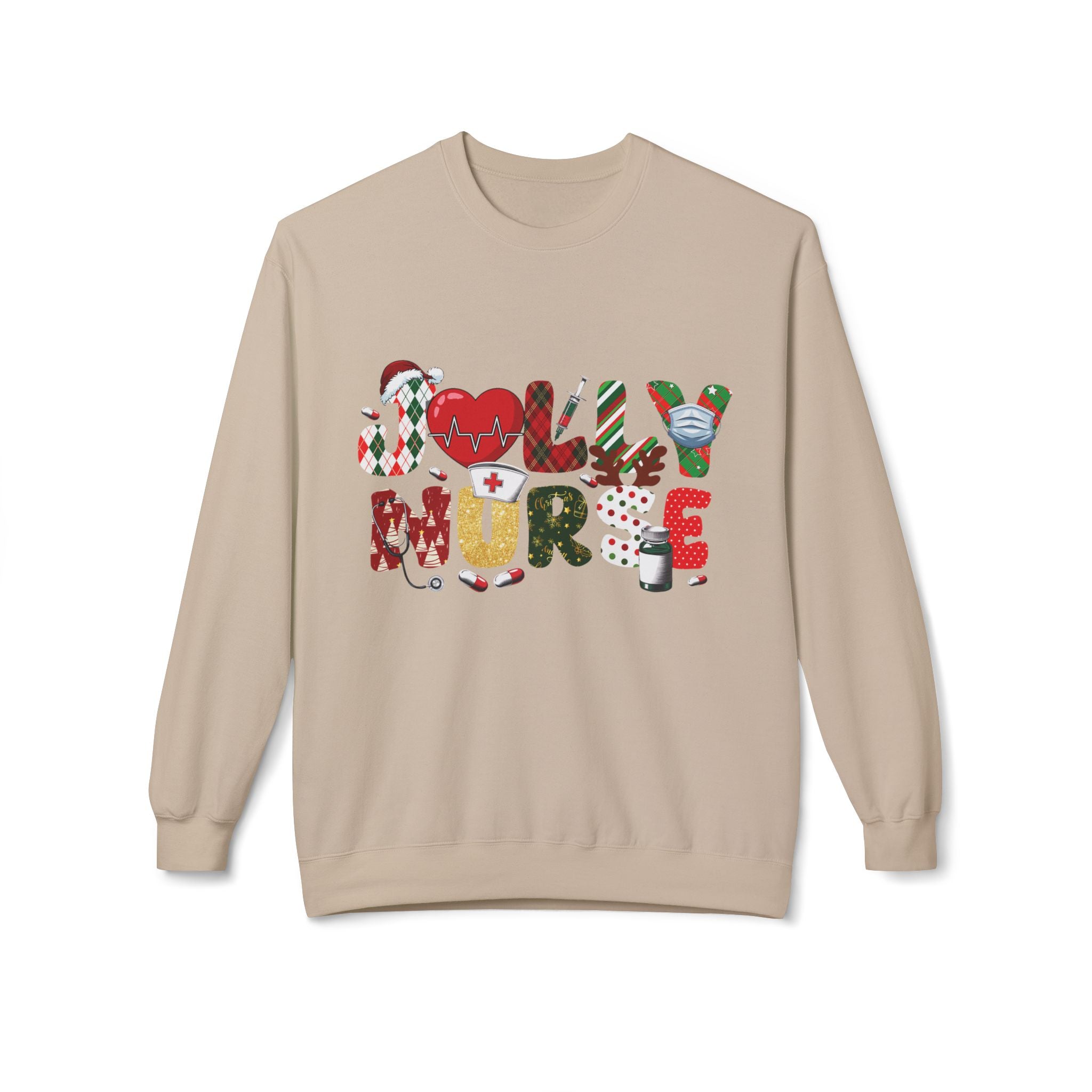 Holiday Nurse Crewneck Sweatshirt