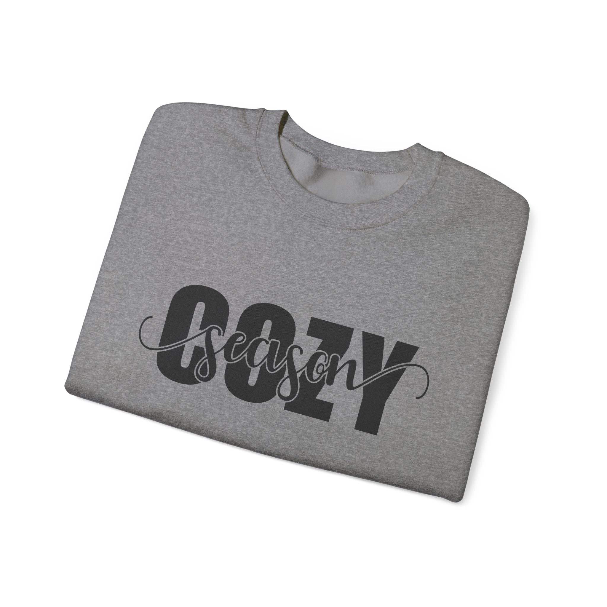 Cozy Season Crewneck Sweatshirt - Perfect Fall & Winter Wear