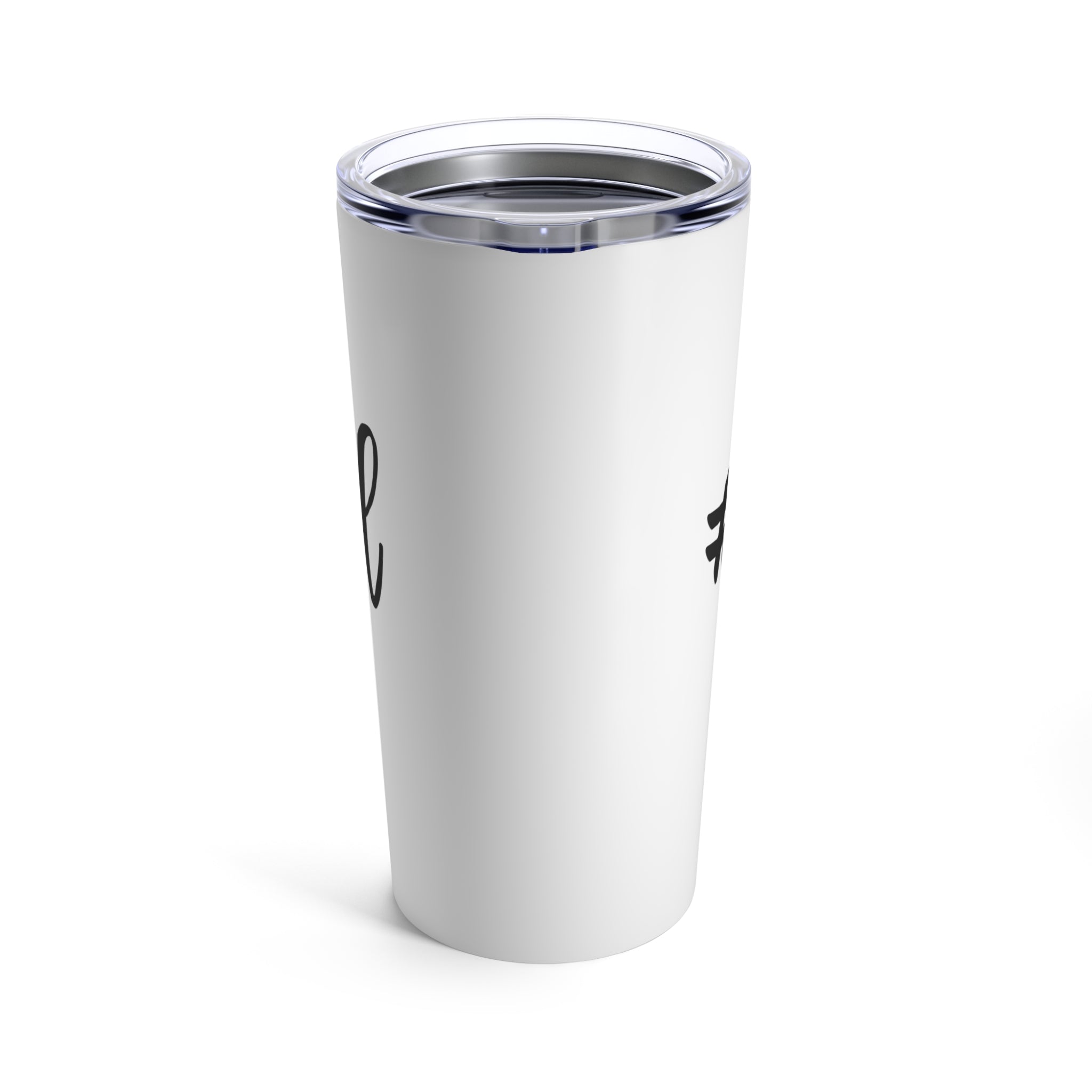 Blessed Insulated Stainless Steel White Tumbler 20oz