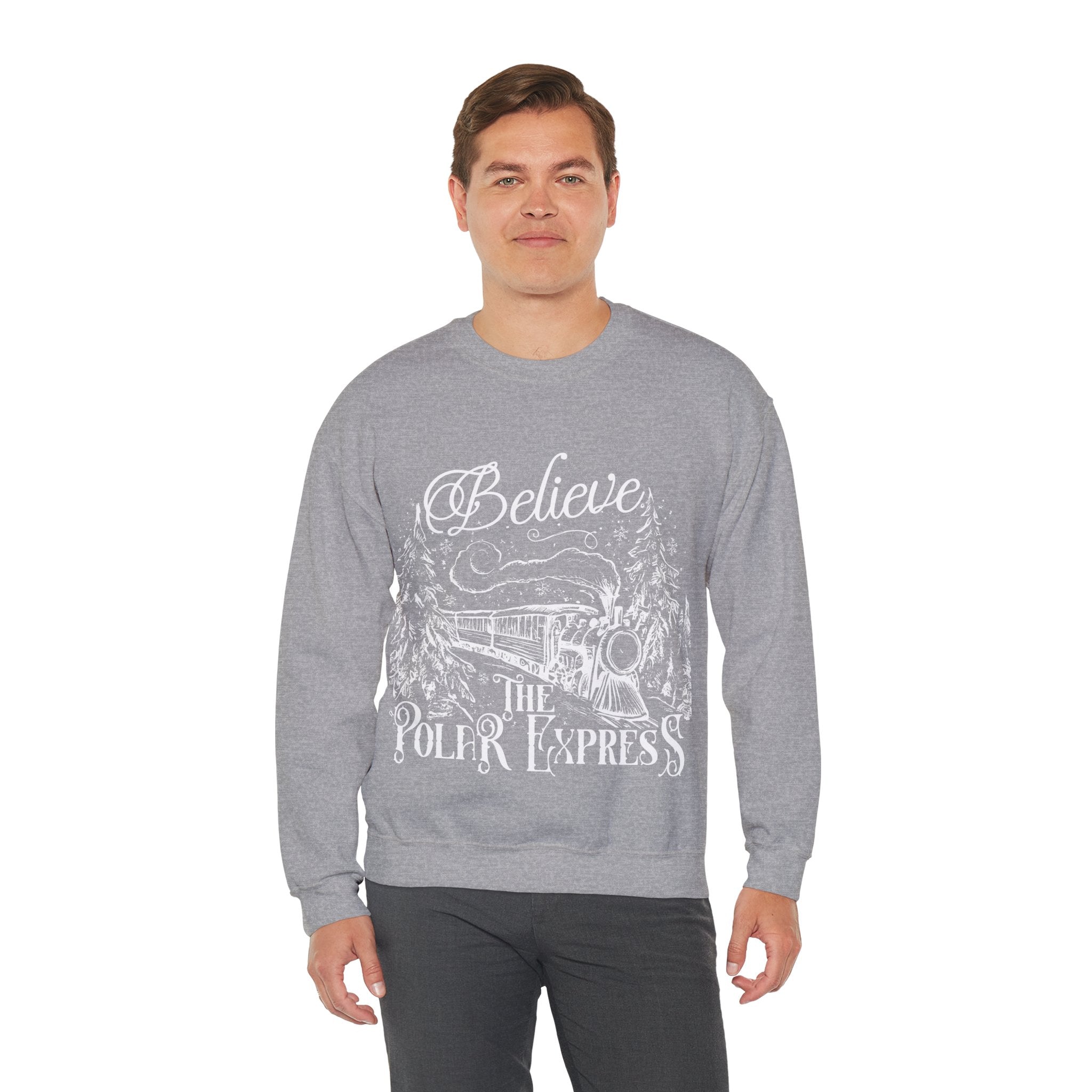 Believe in the Polar Express Crewneck Sweatshirt - Unisex