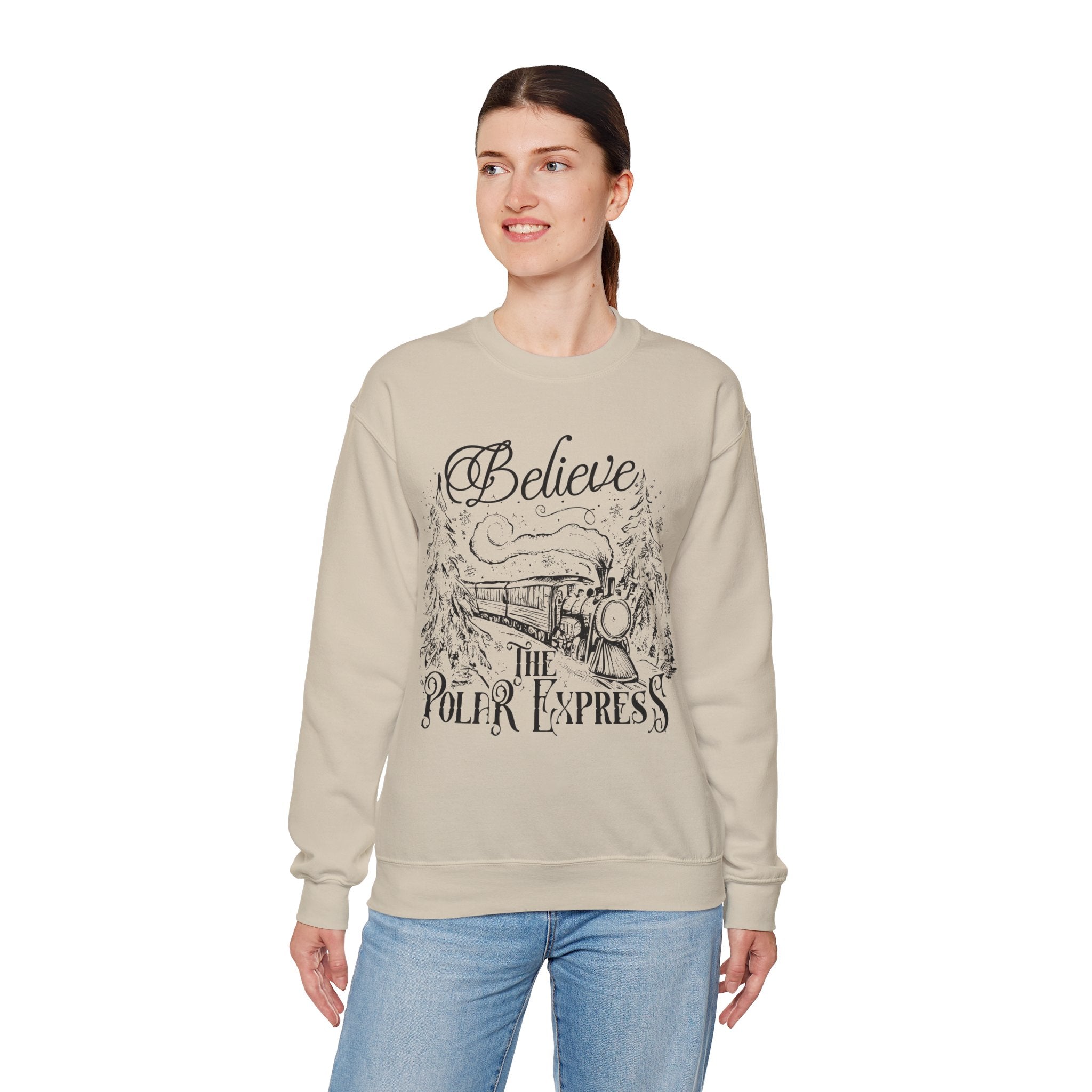 Believe in the Polar Express Crewneck Sweatshirt - Unisex