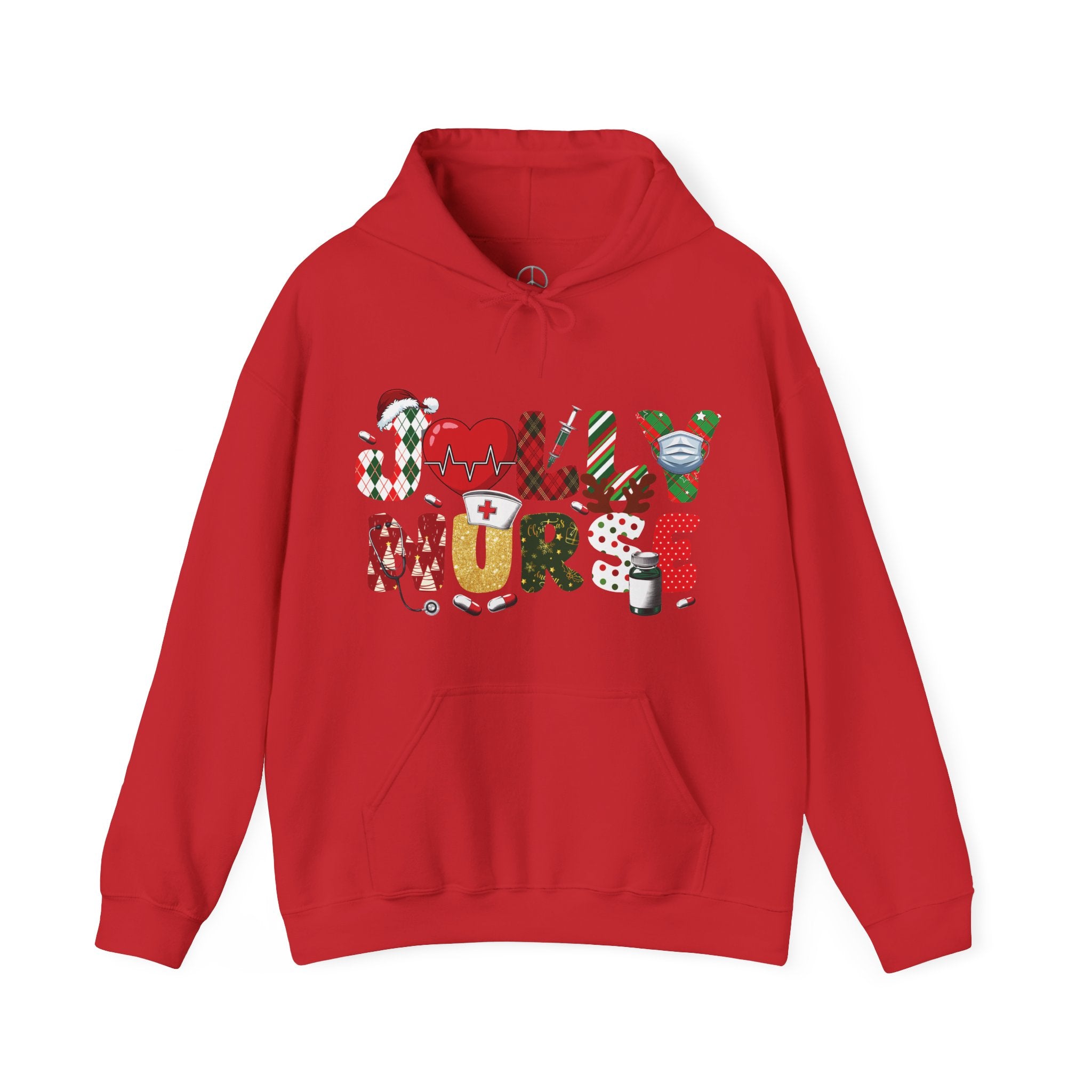 Jolly Nurse Hooded Sweatshirt