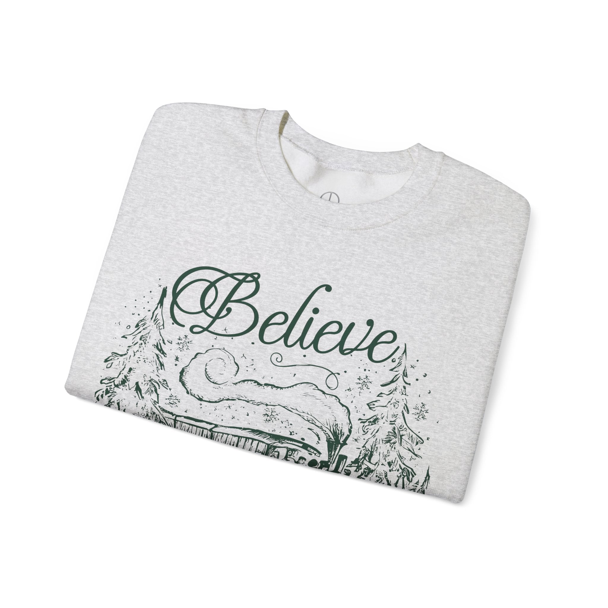 Believe in The Polar Express Crewneck Sweatshirt -Unisex