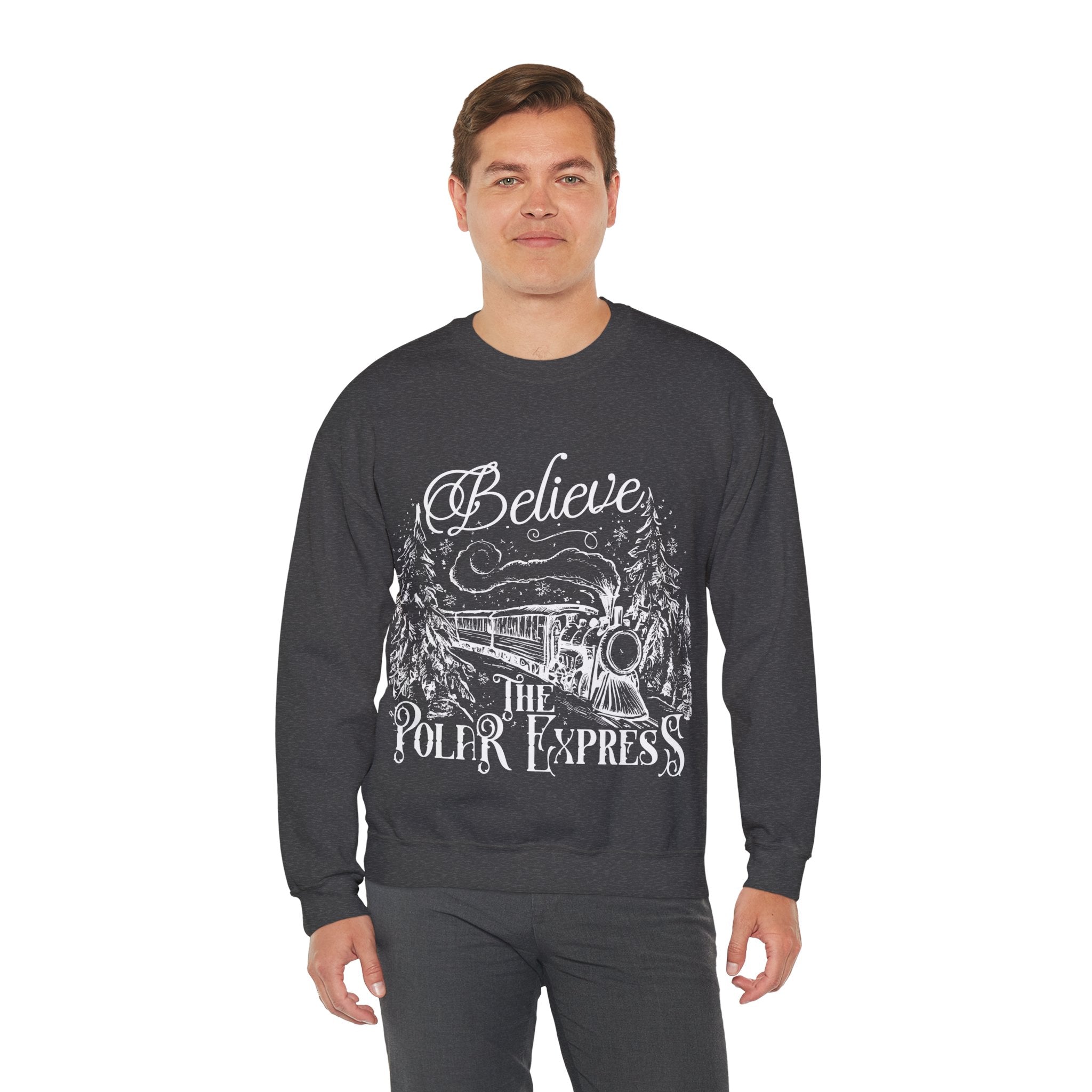 Believe in the Polar Express Crewneck Sweatshirt - Unisex