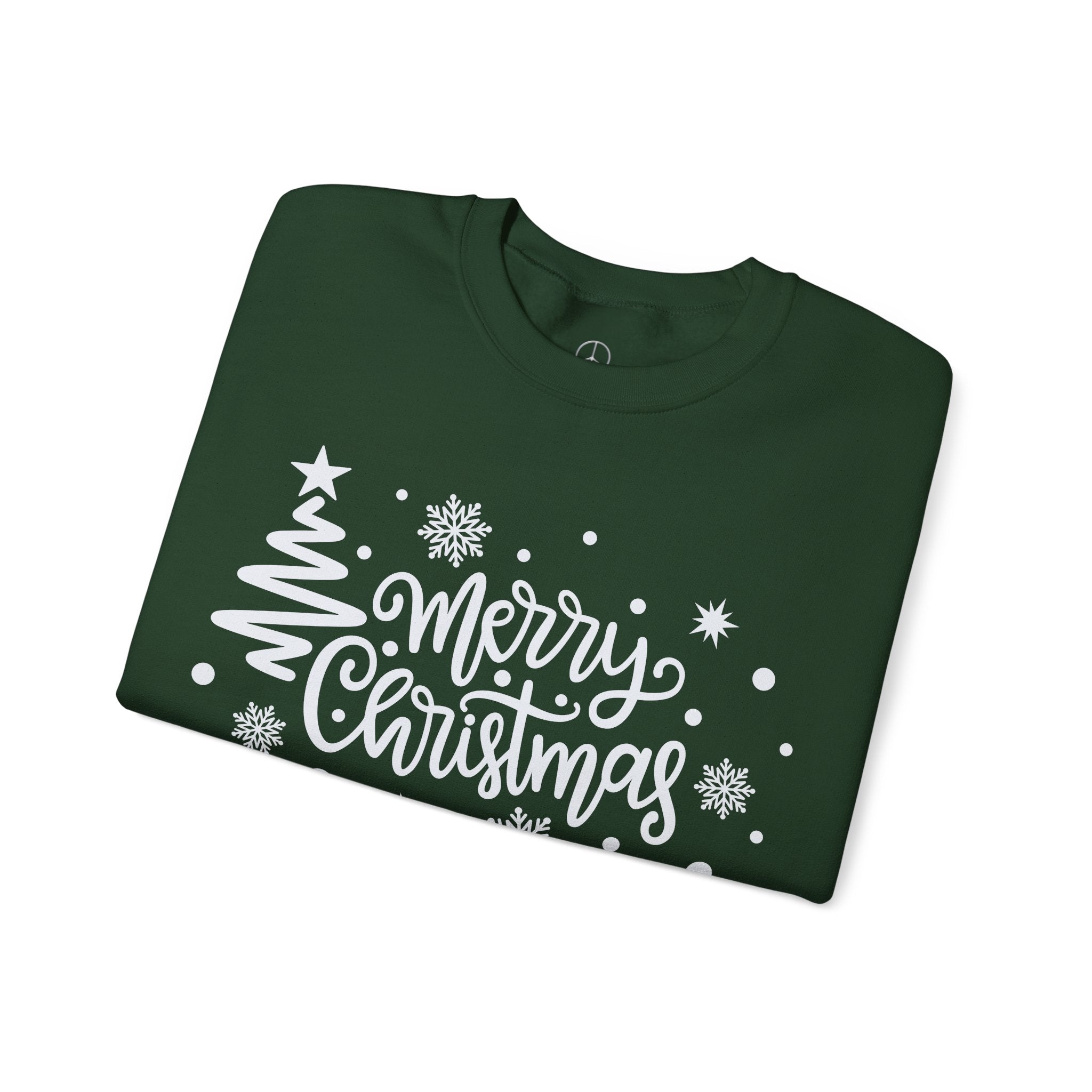 Merry Christmas Crewneck Sweatshirt – Cozy Holiday Essential