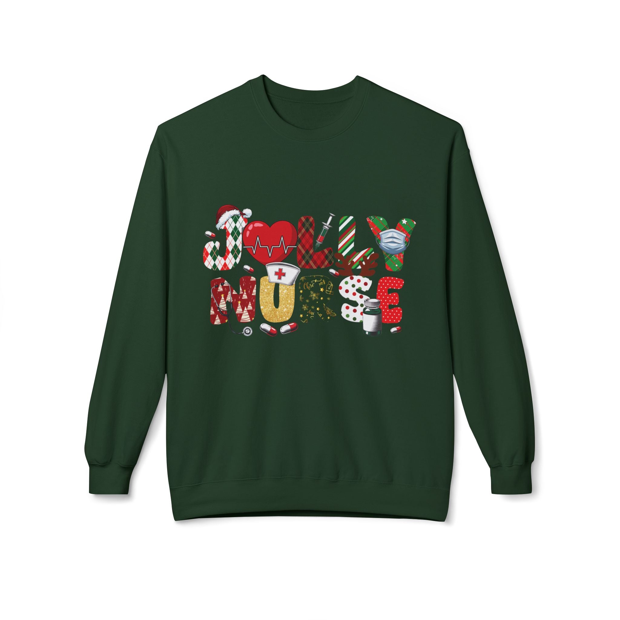 Holiday Nurse Crewneck Sweatshirt