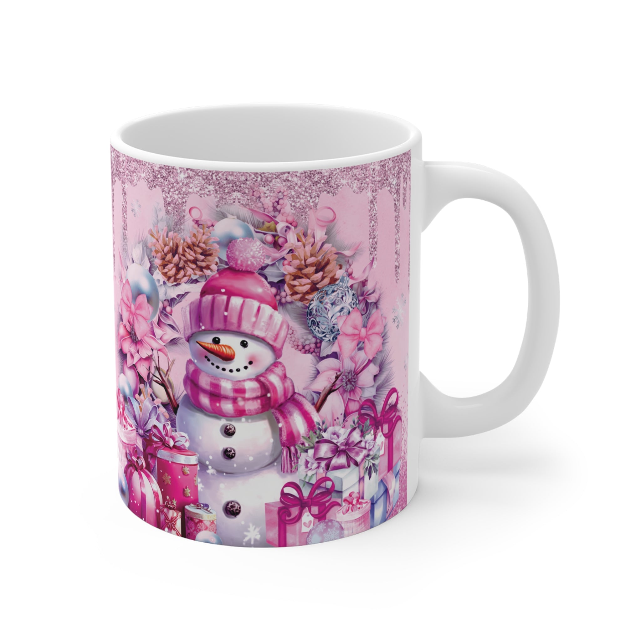 Winter Wonderland Holiday Mug - 11oz Snowman